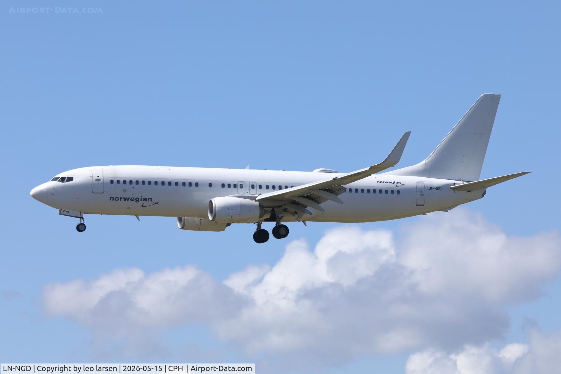 LN-NGD, 2012 Boeing 737-8JP, c/n 39049/4161, Copemhagen 15.5.2026