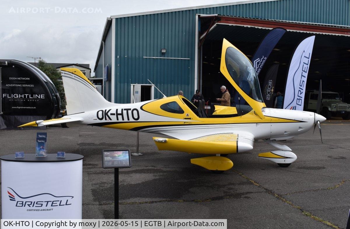 OK-HTO, 2026 BRM Aero Bristell B23-912iS, c/n 185, BRM Aero Bristell B23-912iS at Wycombe Air Park.