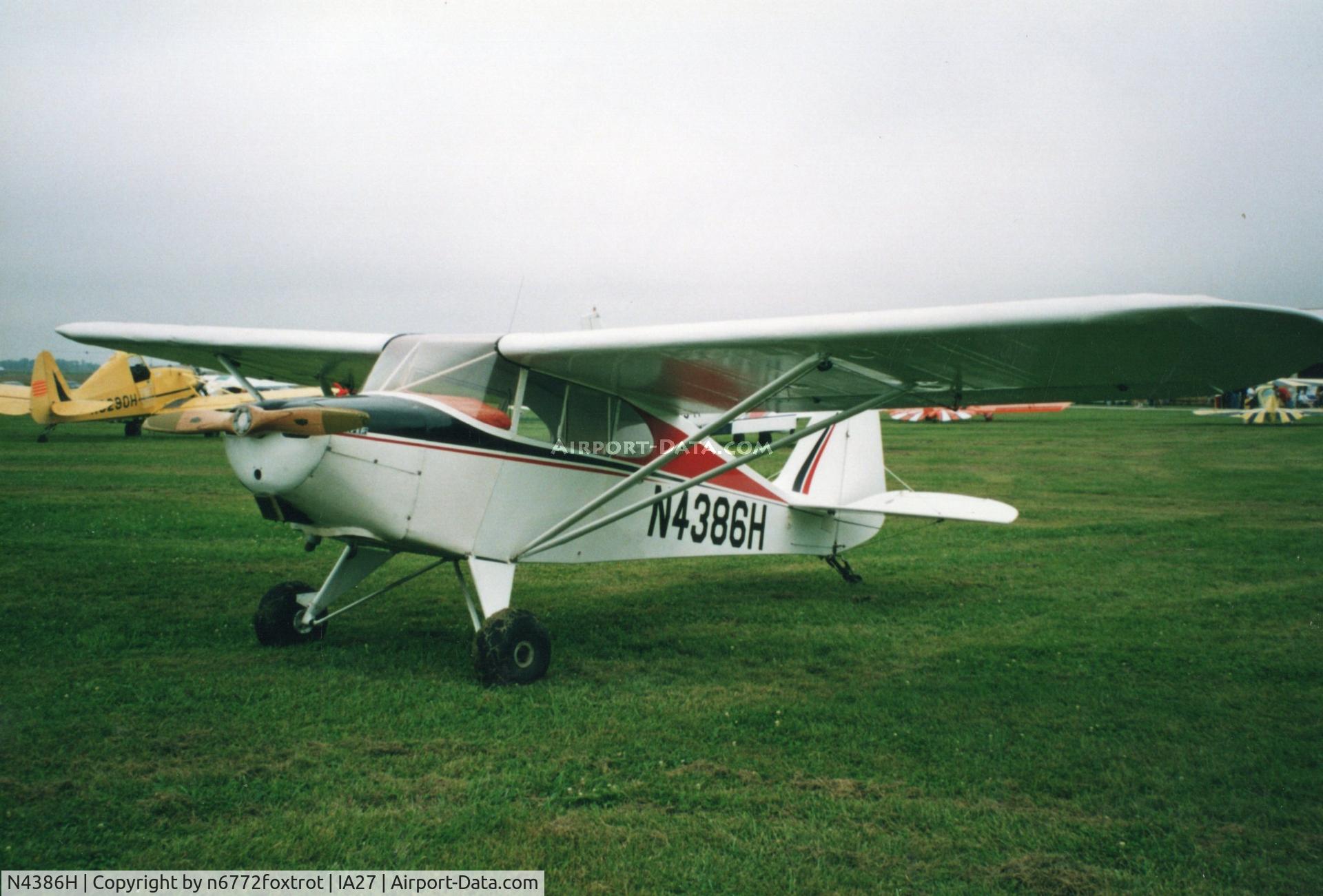 N4386H, 1948 Piper PA-15 Vagabond, c/n 15-171, Antique Fly In
