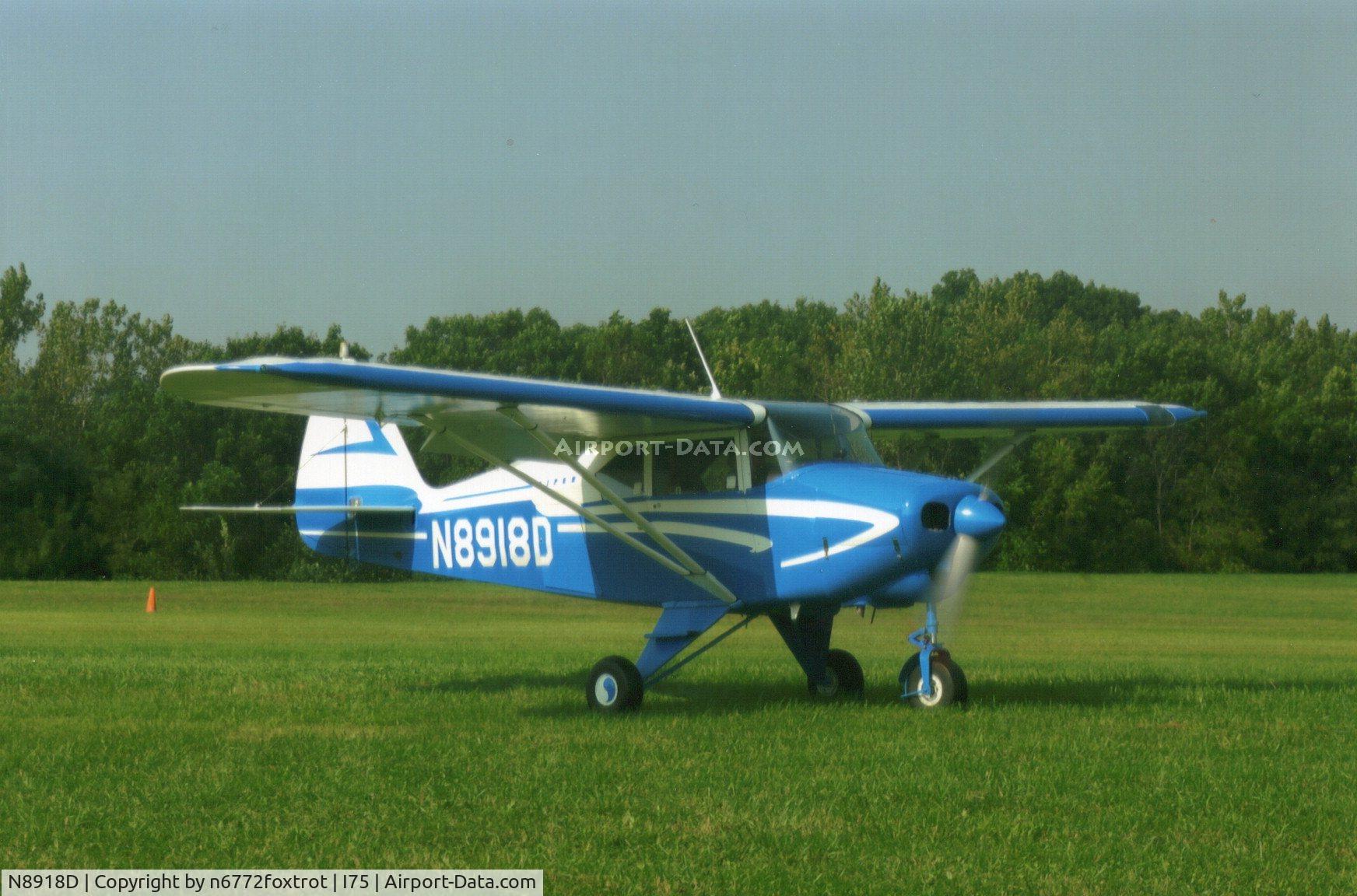 N8918D, 1958 Piper PA-22-160 Tri Pacer, c/n 22-6075, Antique Fly in 2003