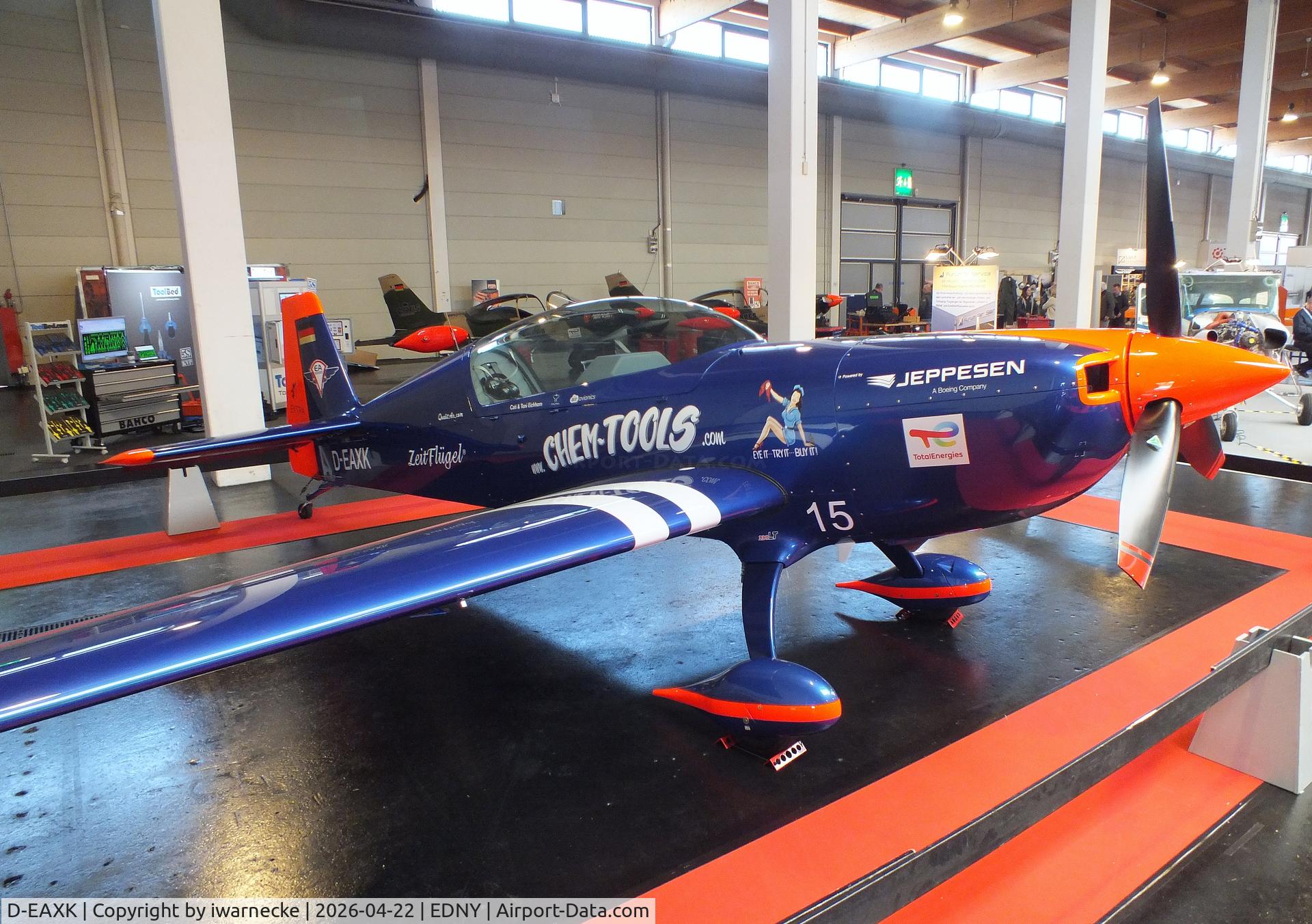 D-EAXK, 2012 Extra EA-330LT, c/n LT019, Extra EA-330LT at the AERO 2026, Friedrichshafen