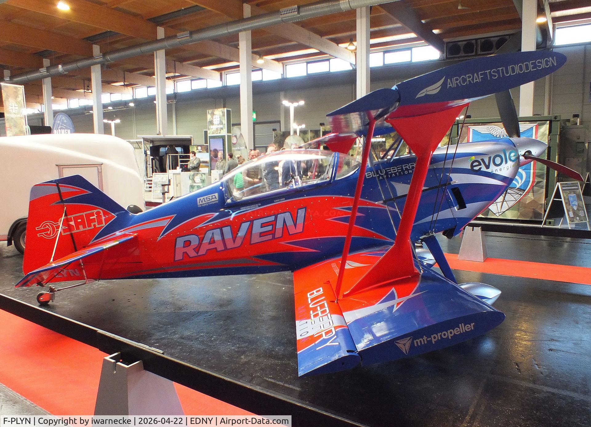 F-PLYN, Pitts Raven 2XS, c/n 003, Pitts Raven 2XS at the AERO 2026, Friedrichshafen