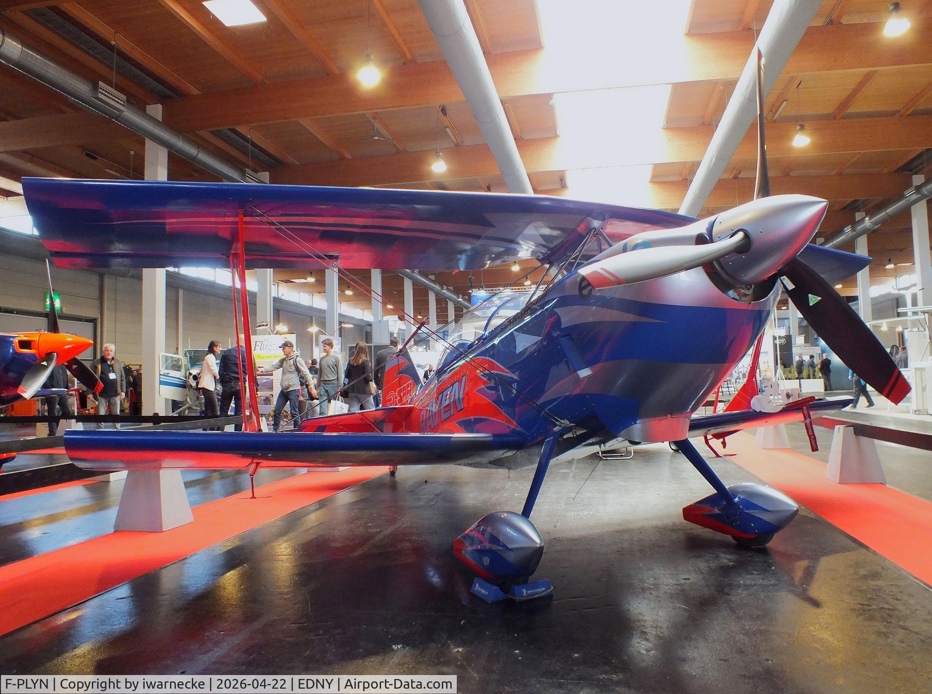 F-PLYN, Pitts Raven 2XS, c/n 003, Pitts Raven 2XS at the AERO 2026, Friedrichshafen