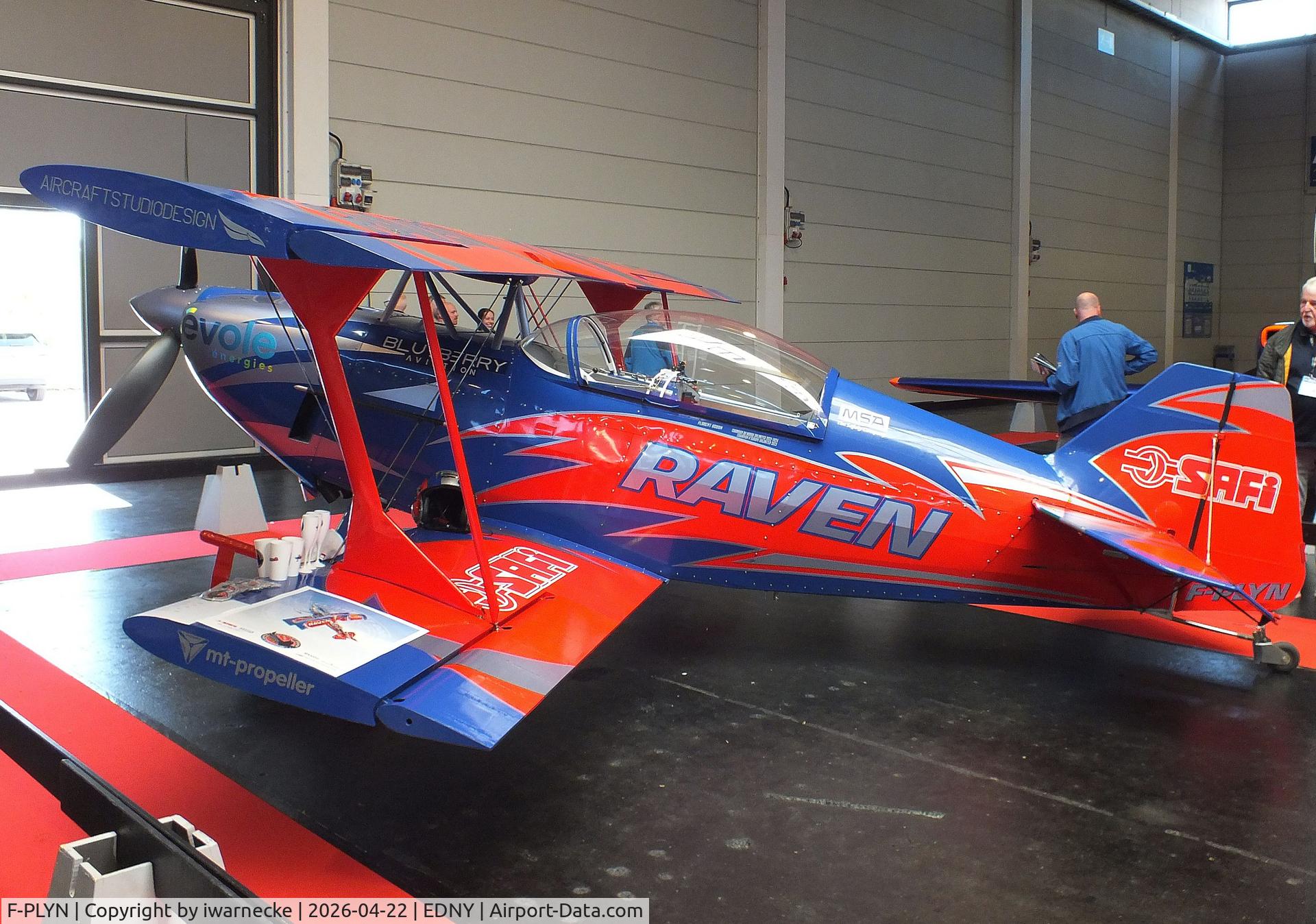 F-PLYN, Pitts Raven 2XS, c/n 003, Pitts Raven 2XS at the AERO 2026, Friedrichshafen