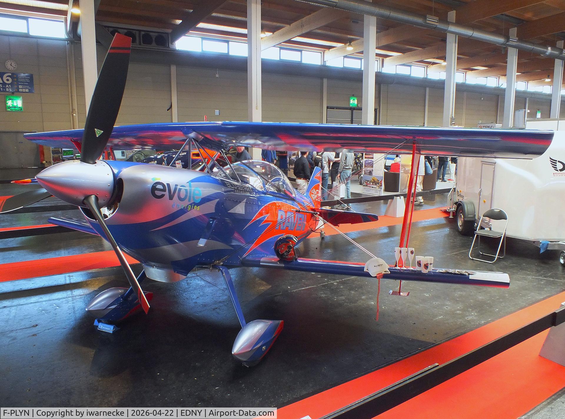 F-PLYN, Pitts Raven 2XS, c/n 003, Pitts Raven 2XS at the AERO 2026, Friedrichshafen