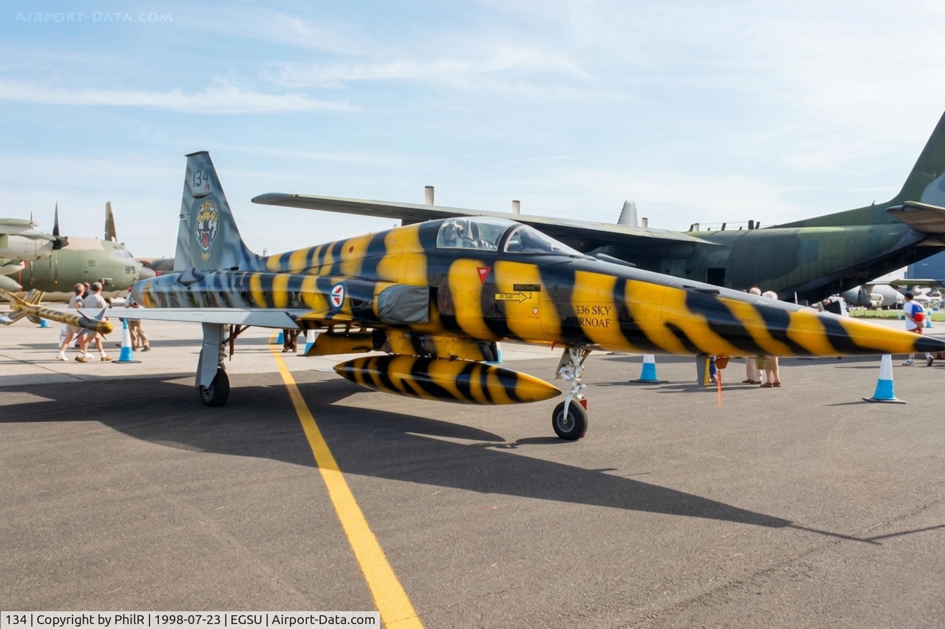 134, 1969 Northrop F-5A Freedom Fighter, c/n N.7078, 134 1970 Northrop F-5A RNorwAF RIAT