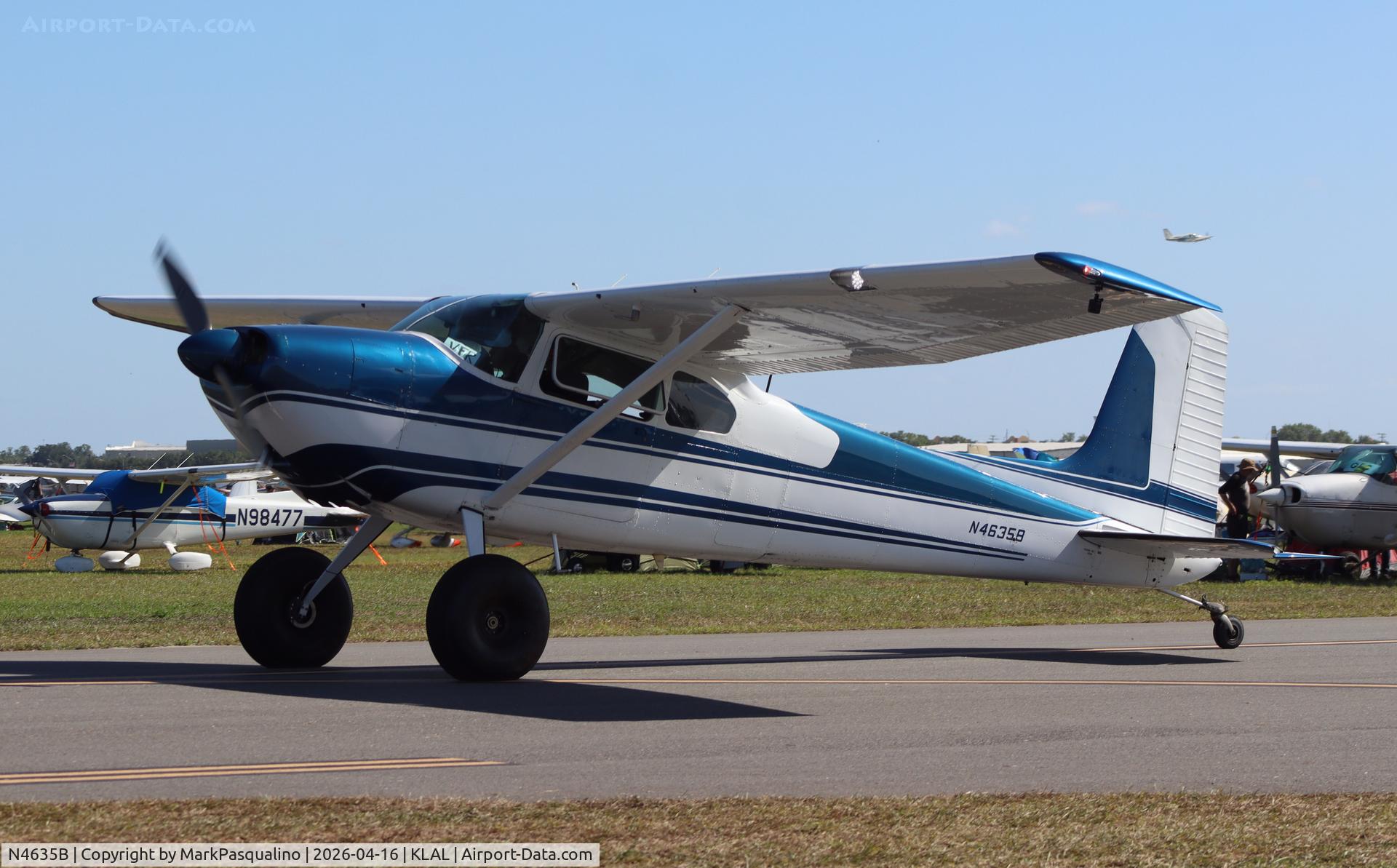 N4635B, 1955 Cessna 180, c/n 31533, Cessna 180