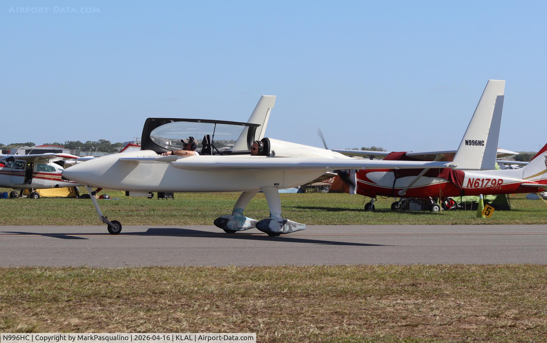 N996HC, 2021 Rutan Long EZ, c/n 001, Rutan Long EZ