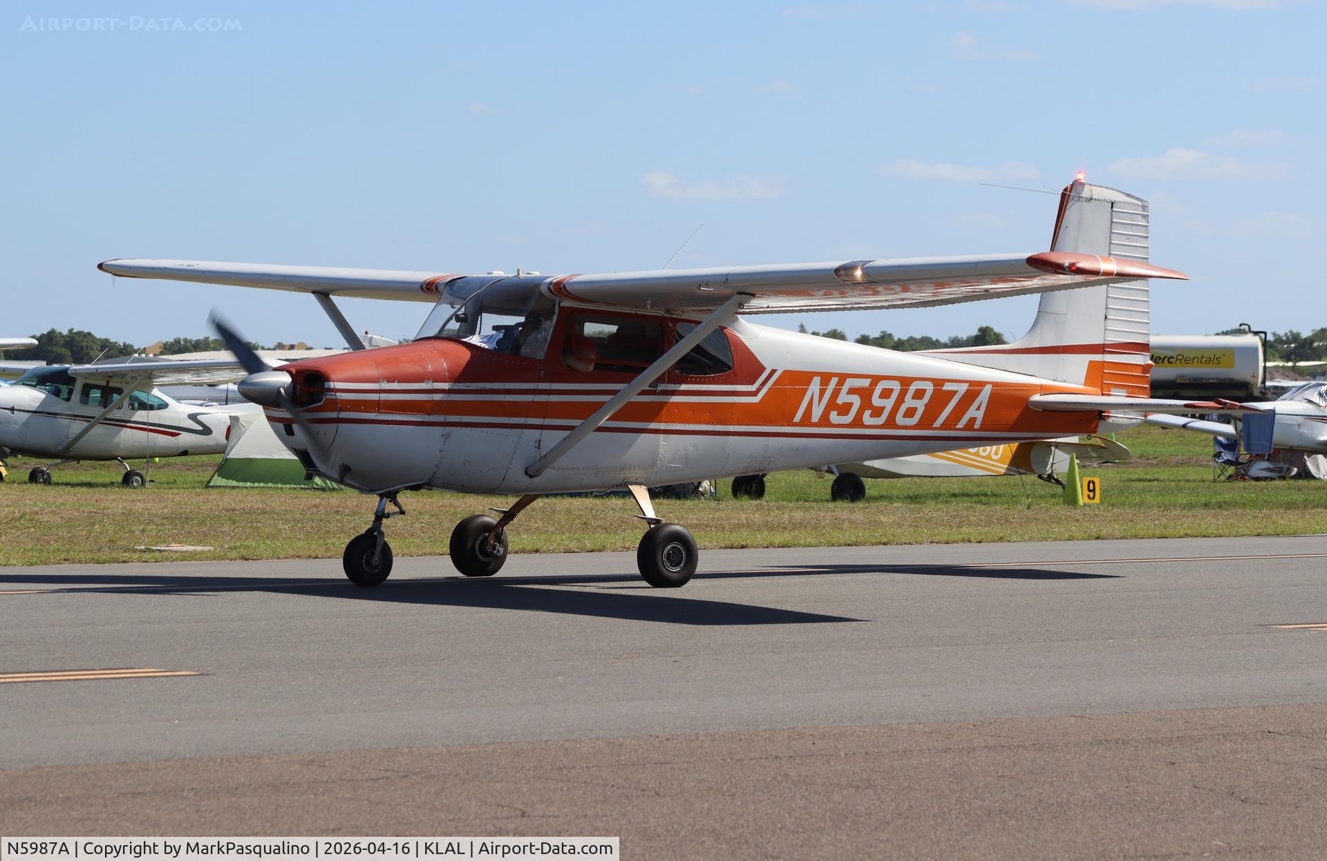 N5987A, 1956 Cessna 172, c/n 28587, Cessna 172