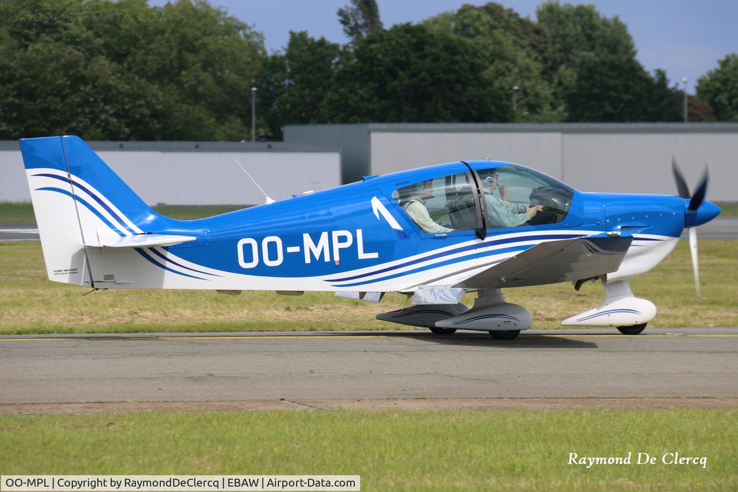 OO-MPL, 2022 Robin DR-400-140B (DR-401-155 cdi) Major, c/n 2775, Royal Antwerp Aviation Club.