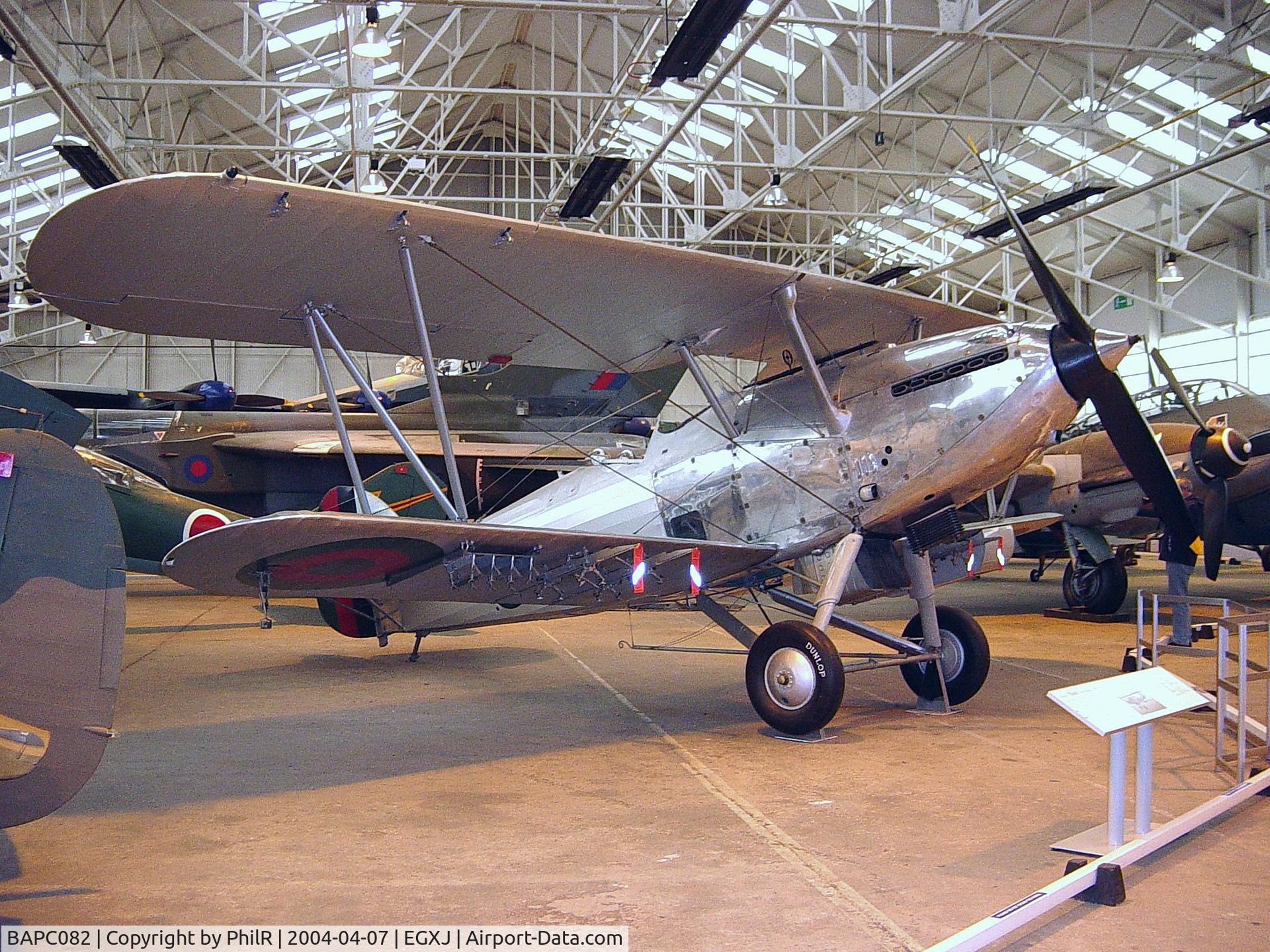 BAPC082, 1937 Hawker Afghan Hind, c/n 41H/81899, BAPC-82 1931 Hawker Hind AfghanAF Cosford
