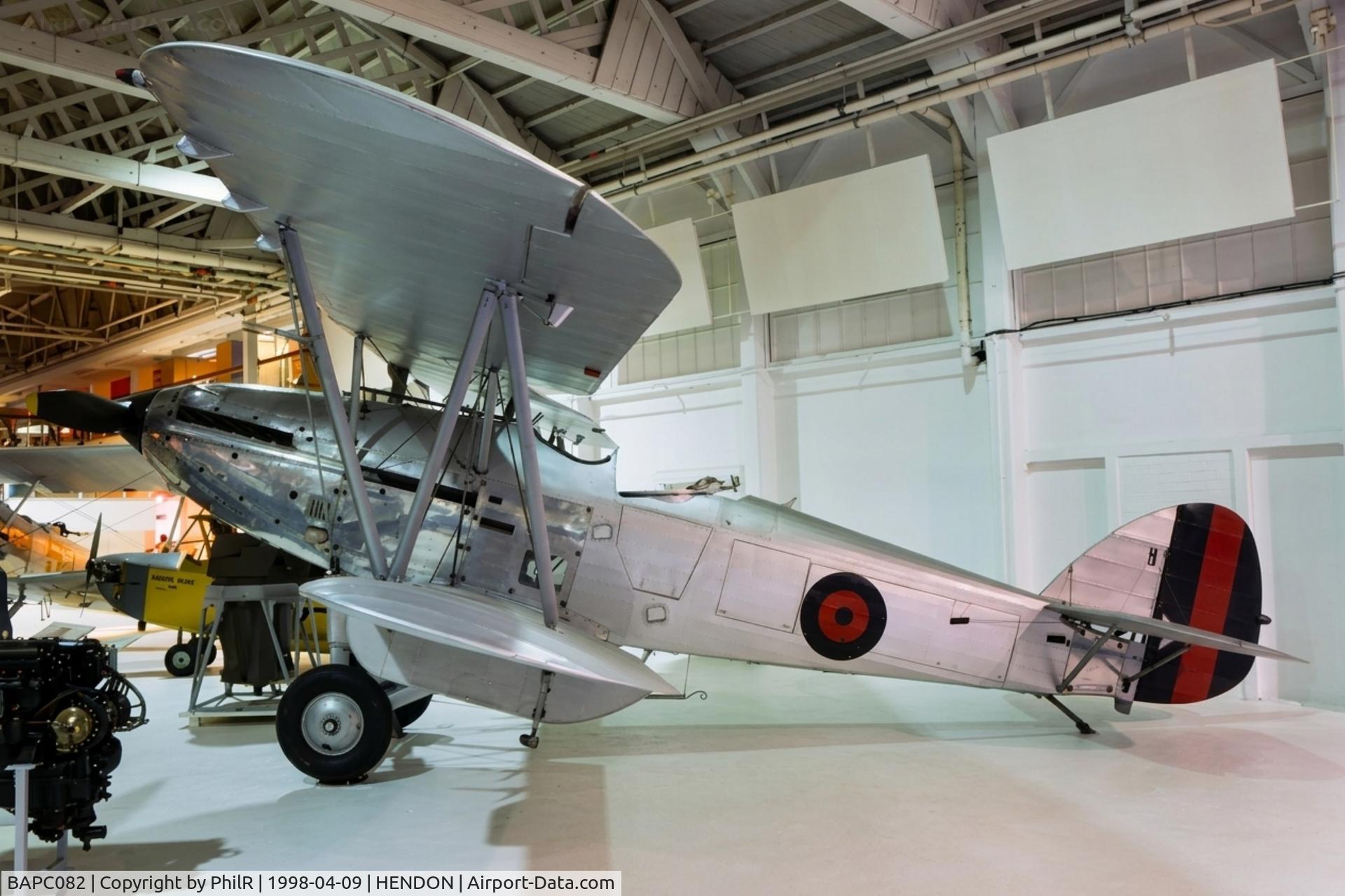 BAPC082, 1937 Hawker Afghan Hind, c/n 41H/81899, BAPC-82 1931 Hawker Hind AfghanAF RAF RAF Museum Hendon 
