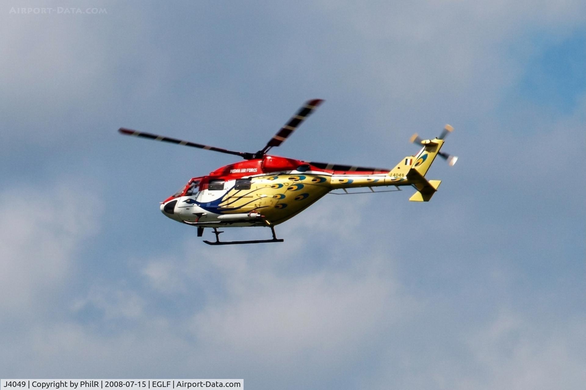 J4049, HAL Dhruv, c/n CC/34/04, J4049 HAL Dhruv Sarang Display Team IndianAF SBAC 
