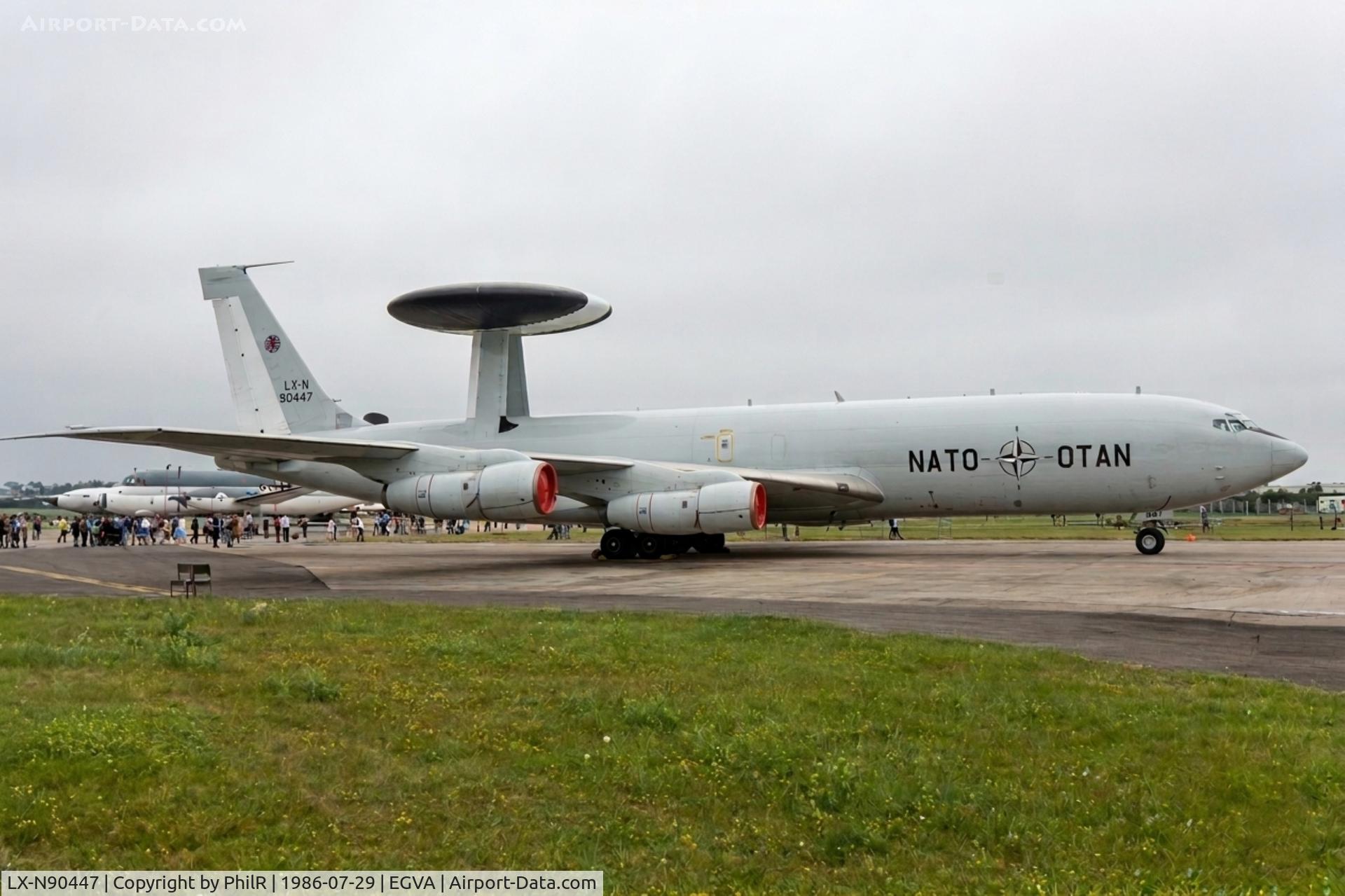 LX-N90447, 1982 Boeing E-3A Sentry, c/n 22842, LX-N90477 1982 Boeing E-3A Sentry NATO IAT
