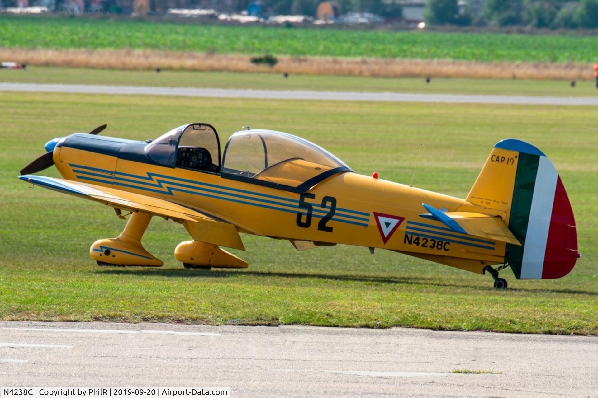 N4238C, 1965 Mudry CAP-10B, c/n EPC-155, N4238C (152) 1965 Mudry CAP 10B MexicanAF Duxford