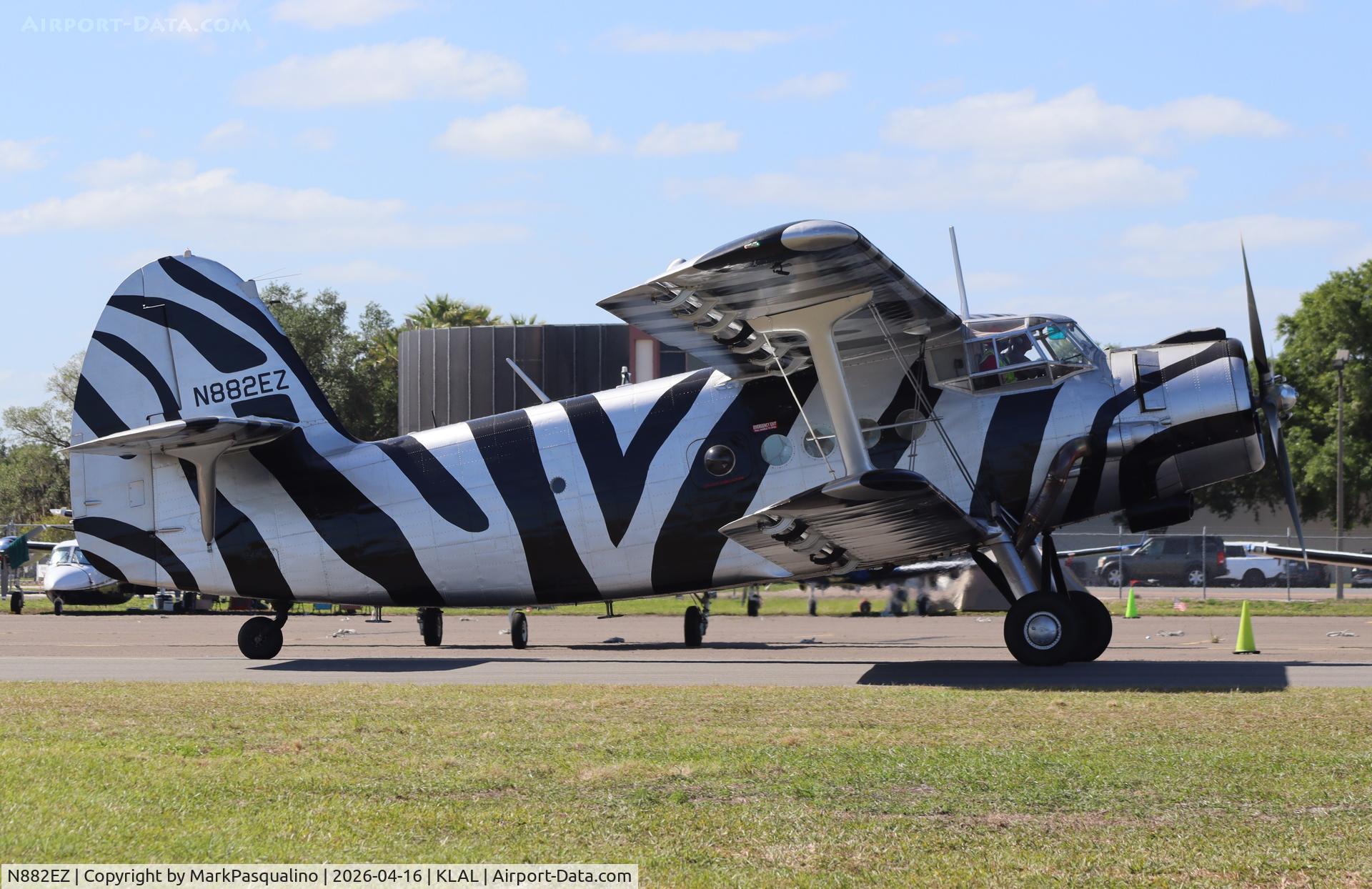 N882EZ, 1988 WSK PZL-Mielec AN-2, c/n 1G22951, PZL-Mielec AN-2
