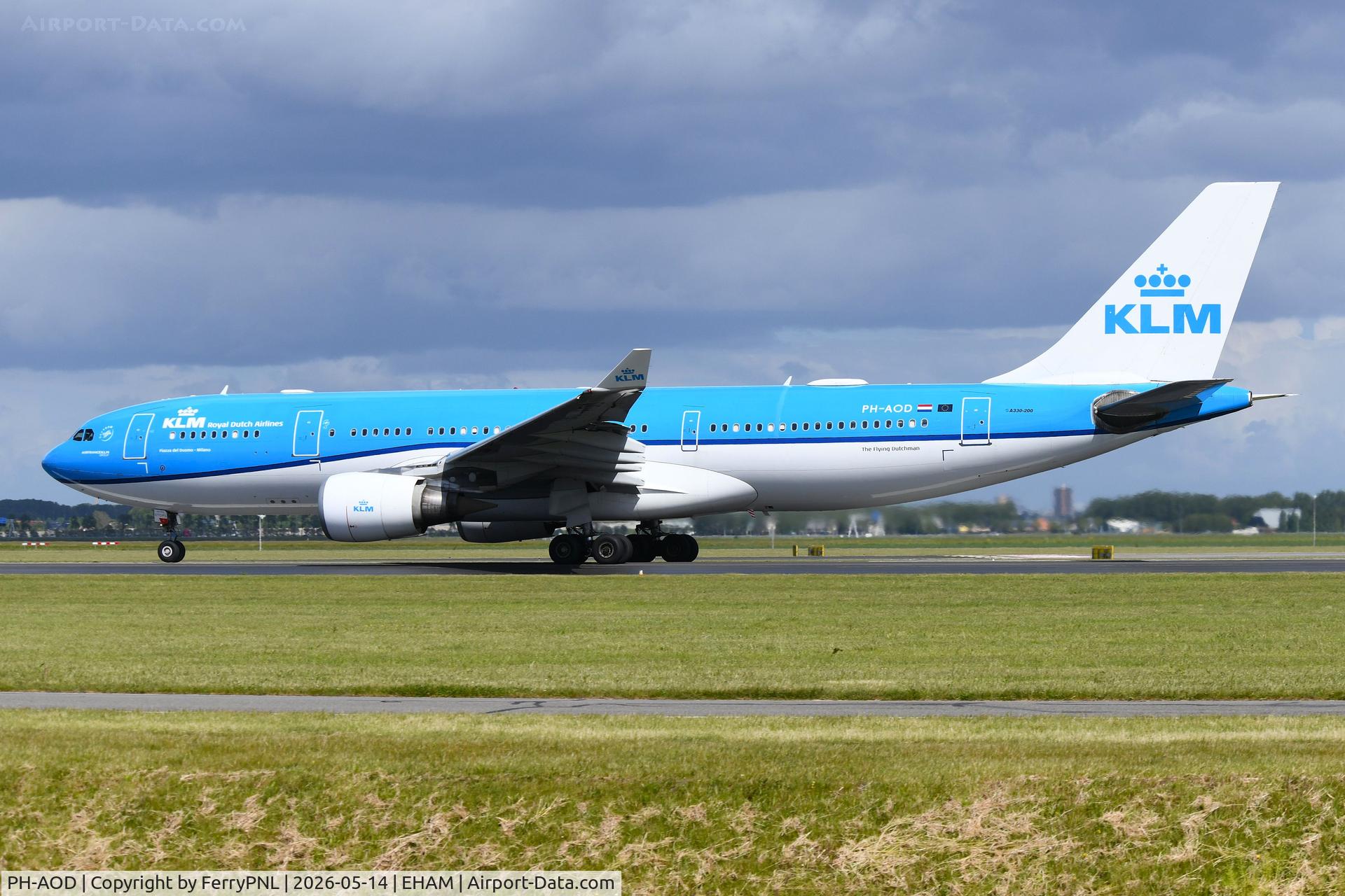 PH-AOD, 2006 Airbus A330-203, c/n 738, KLM A332 