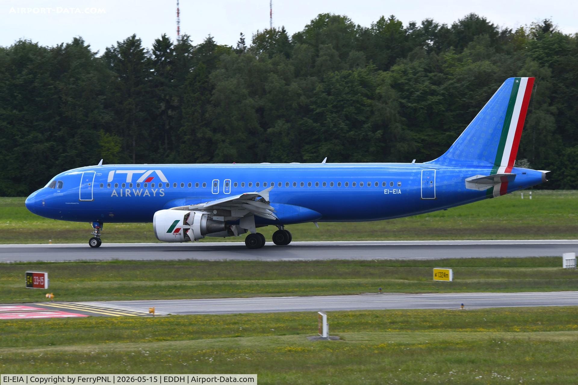 EI-EIA, 2010 Airbus A320-216, c/n 4195, Arrival if ITA A320