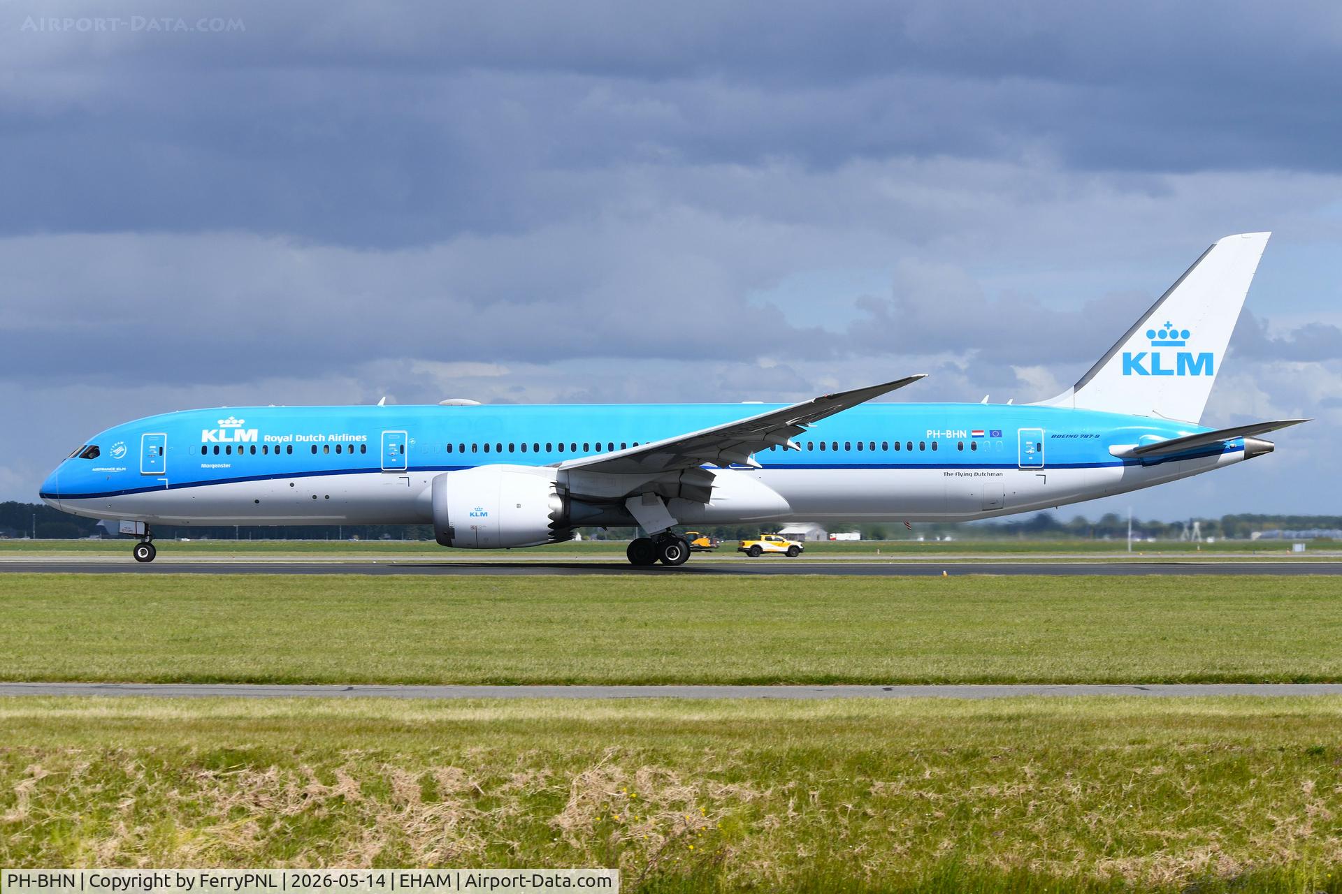 PH-BHN, 2018 Boeing 787-9 Dreamliner, c/n 42491, KLM B789