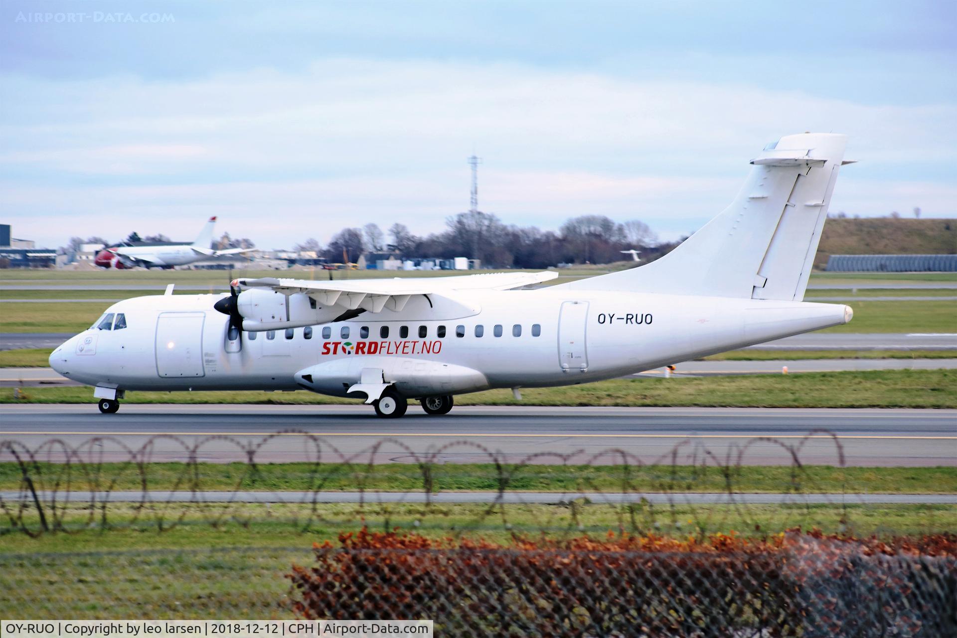 OY-RUO, 1996 ATR 42-500, c/n 514, Copenhagen 12.12.2028