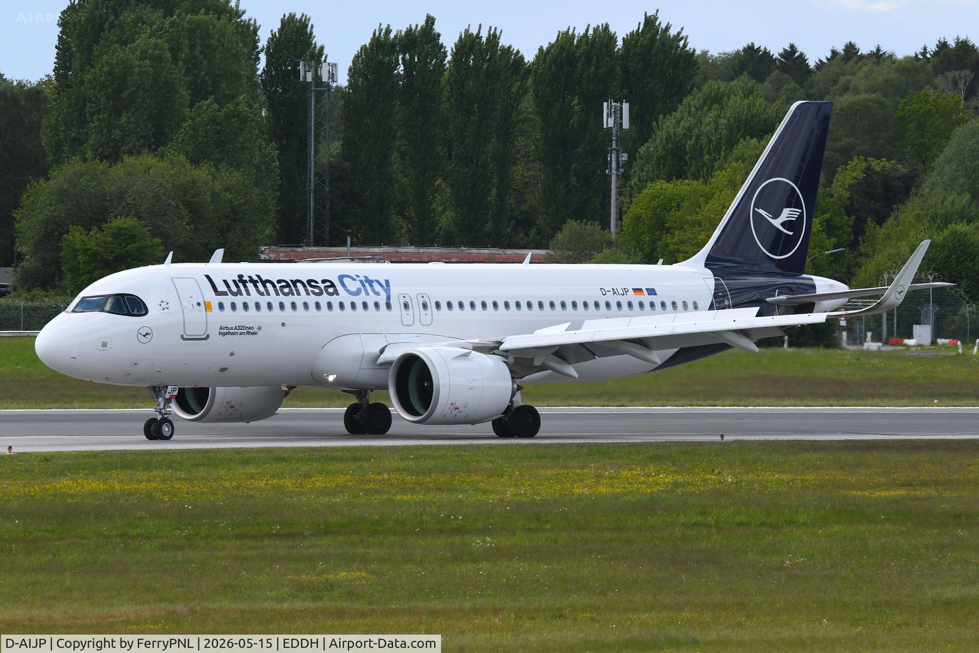 D-AIJP, 2025 Airbus A320-271N, c/n 12540, Lufthansa decided recently to stop the LH City brand.