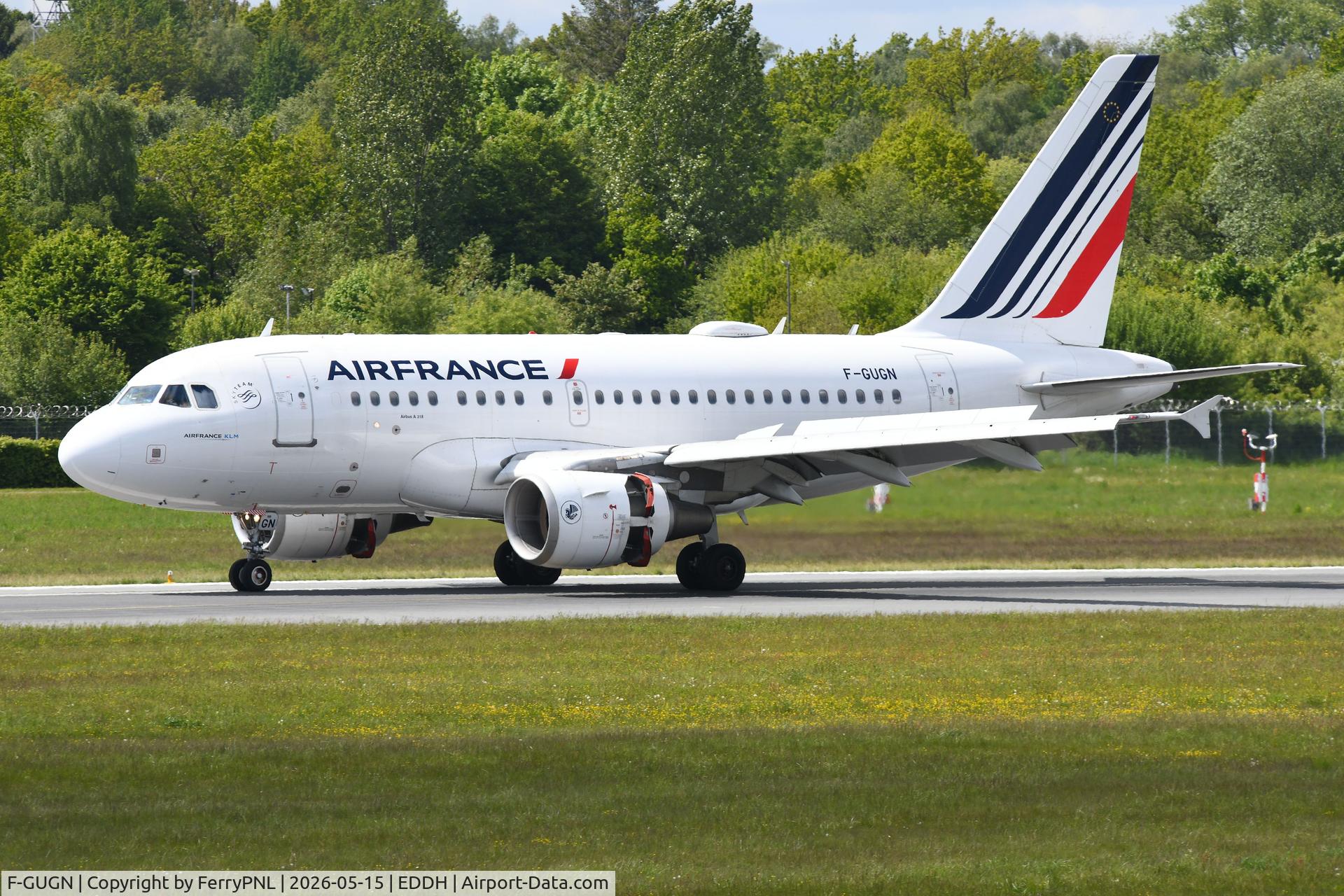 F-GUGN, 2006 Airbus A318-111, c/n 2918, Arrival of Air France A318
