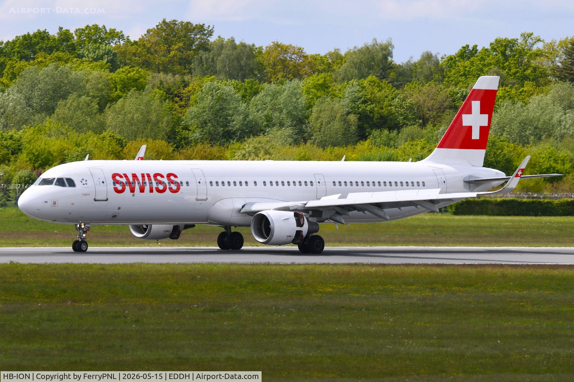 HB-ION, 2013 Airbus A321-212, c/n 5567, Arrival of Swiss A321