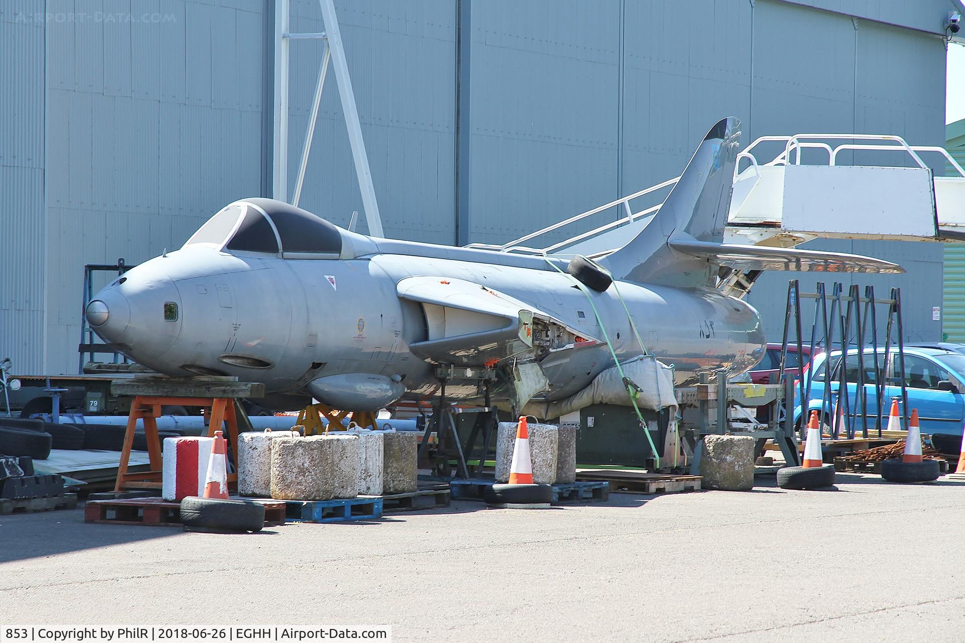 853, 1956 Hawker Hunter FR.10, c/n S4/U/3302, 853 1955 Hawker Hunter FR10 SOAF Cosford 
