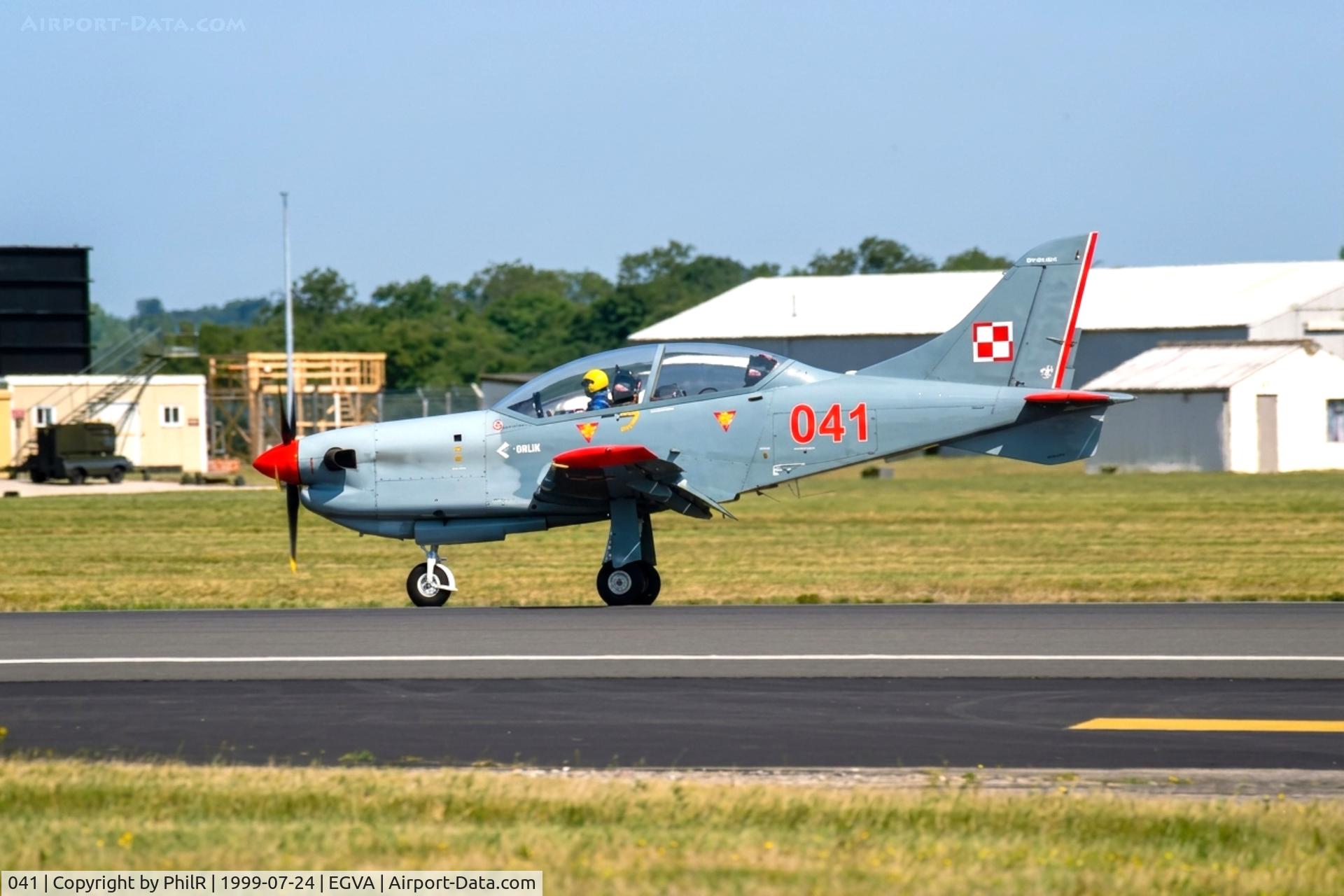 041, PZL-Okecie PZL-130TC-II Turbo Orlik, c/n 04960041, 041 PZL 130TC-1 Turbo Orlik PolishAF RIAT 