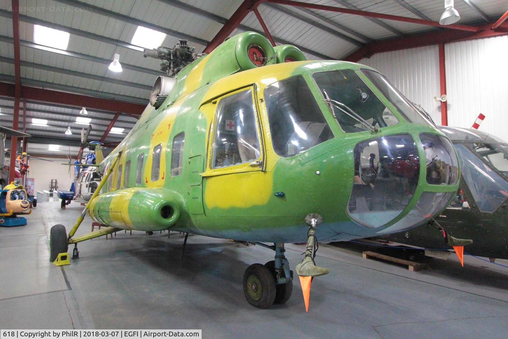 618, Mil Mi-8S Hip, c/n 10631, 618 1972 Mil Mi-8 PolishAF Helicopter Museum 

