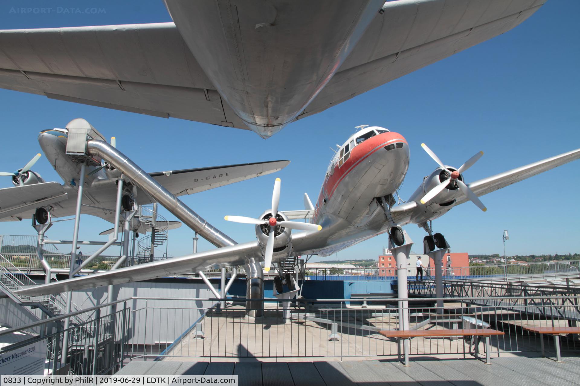 0833, 1956 Ilyushin Il-14P, c/n 14600833, 0833 1956 Ilyushin Il-14P ex PolAF Sinsheim 
