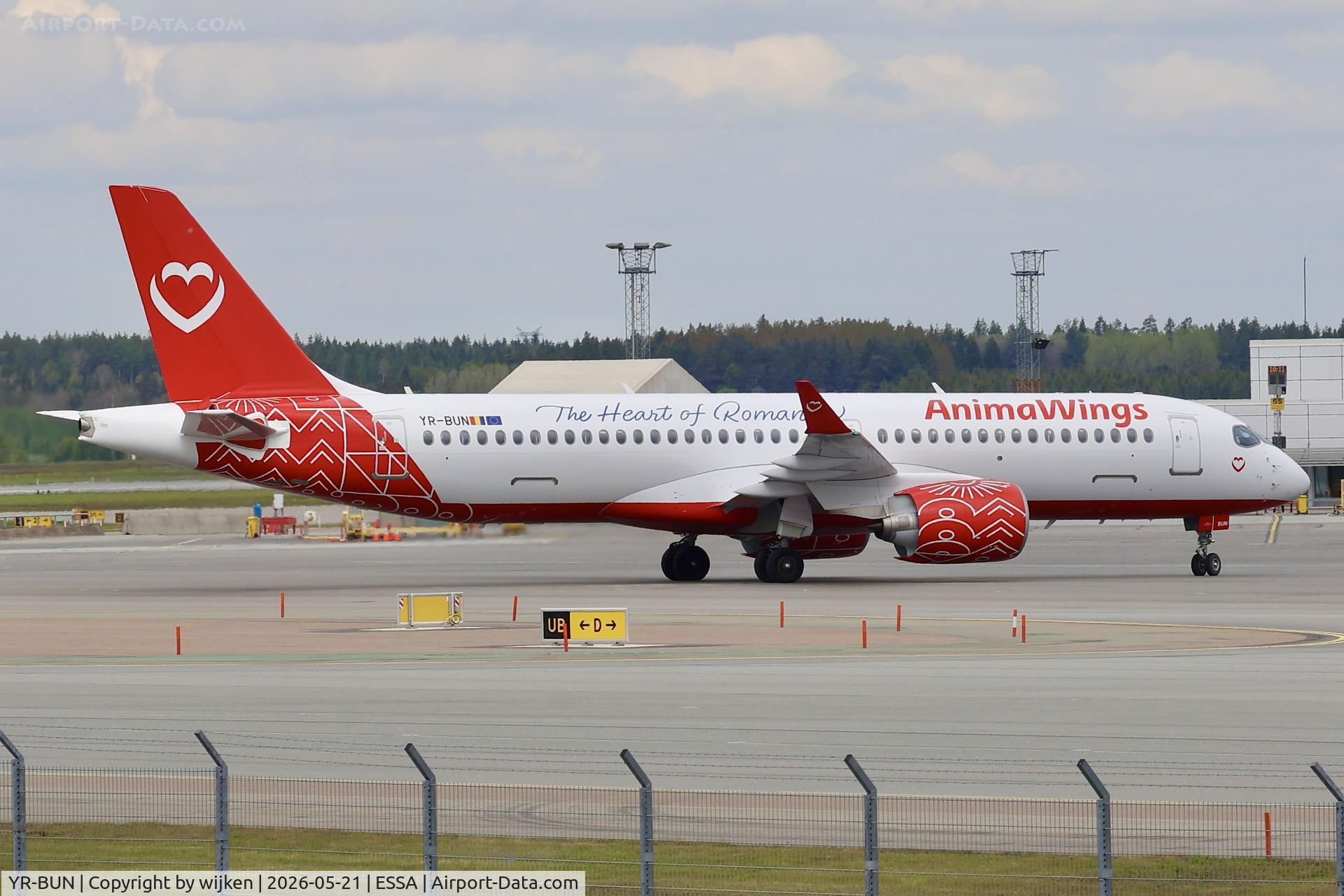 YR-BUN, 2026 Airbus A220-300 (BD-500-1A11), c/n 55441, Twy U