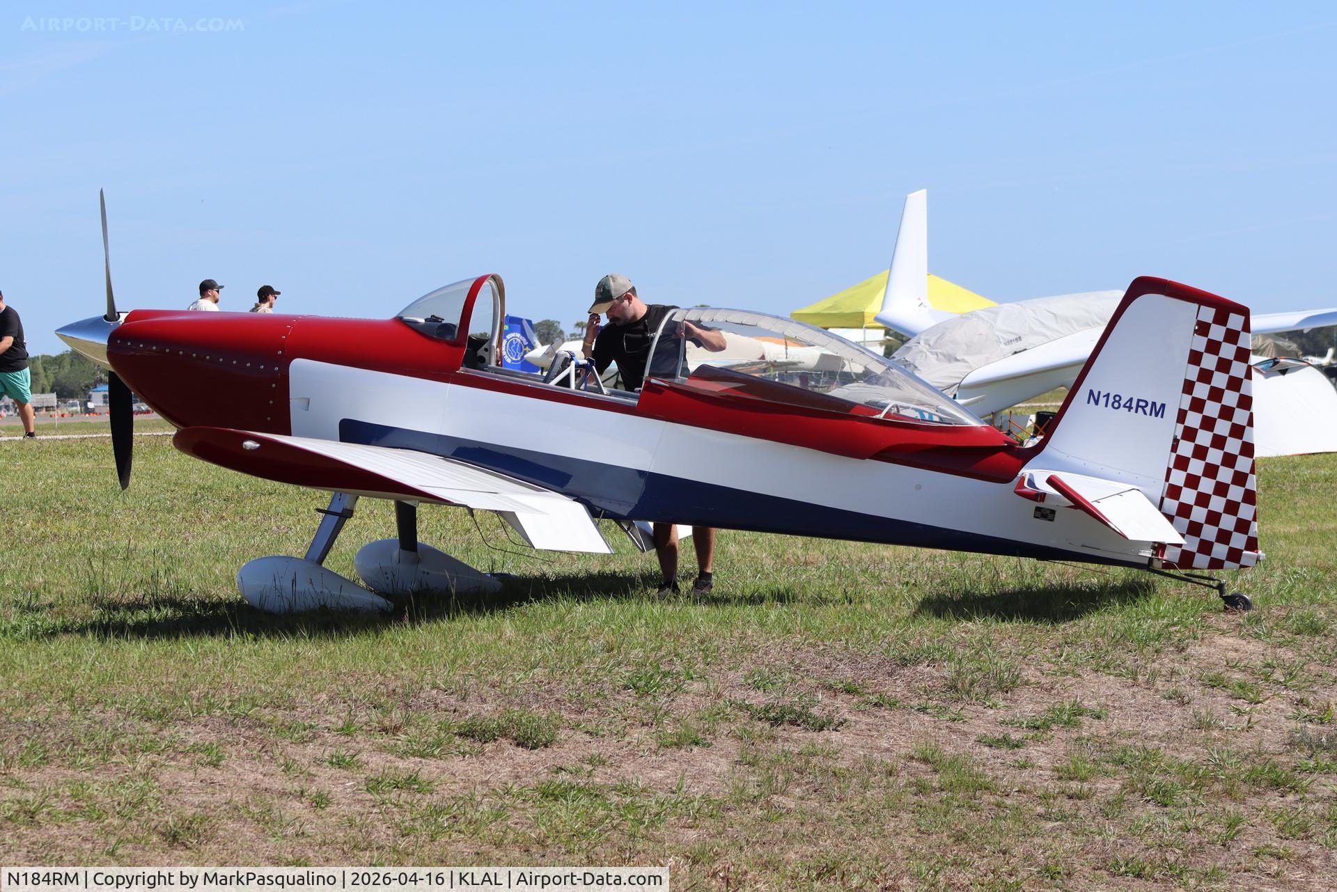N184RM, 2013 Vans RV- 8, c/n 81124, Vans RV-8