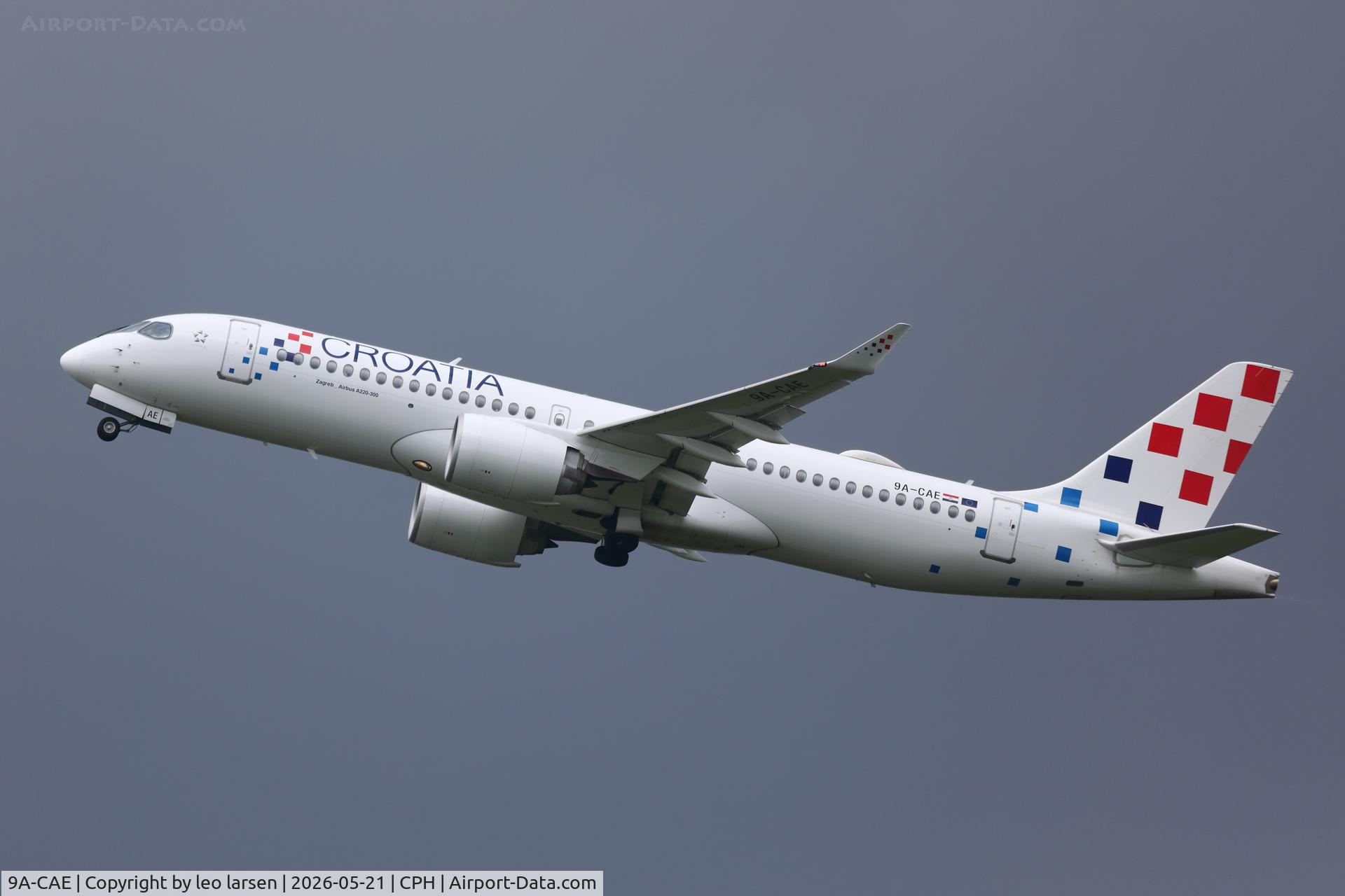 9A-CAE, 2024 Airbus A220-300, c/n 55290, Copenhagen 21.5.2026