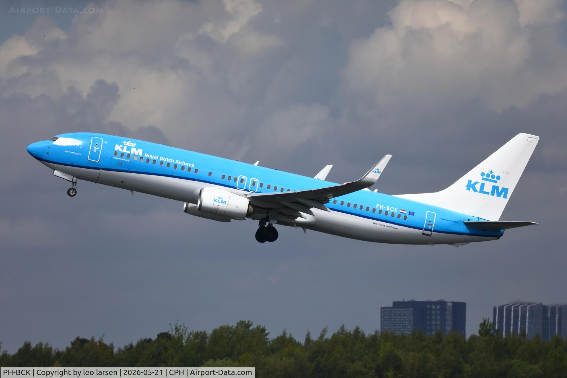 PH-BCK, 2019 Boeing 737-8K2, c/n 62580 l/n 7512, Copenhagen 21.5.2026