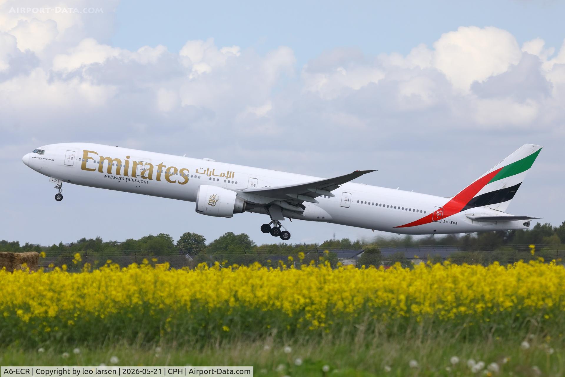 A6-ECR, 2009 Boeing 777-31H/ER, c/n 35592 l/n 794, Copenhagen 21.5.2026