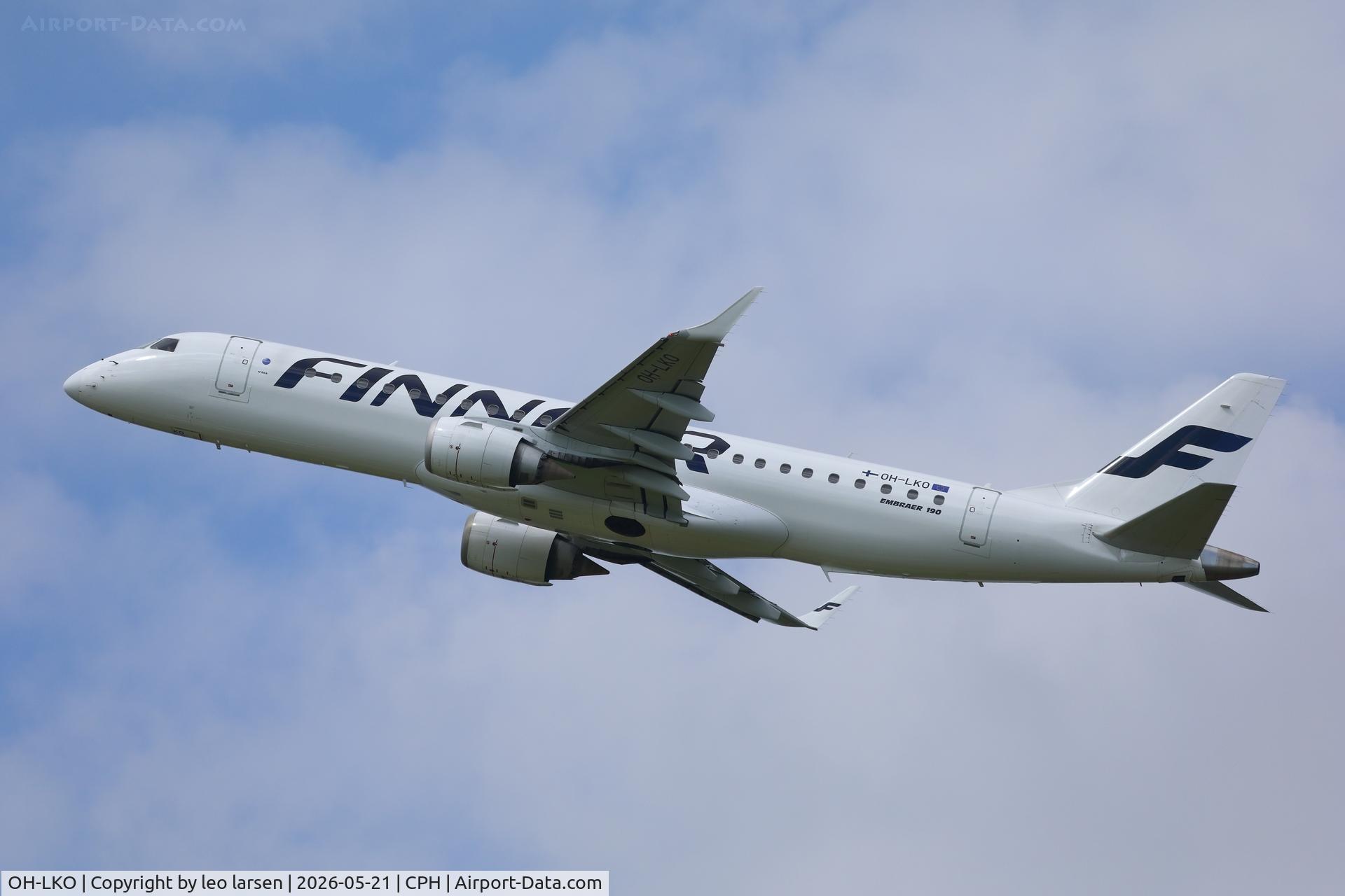 OH-LKO, 2009 Embraer 190LR (ERJ-190-100LR), c/n 19000267, Copenhagen 21.5.2026