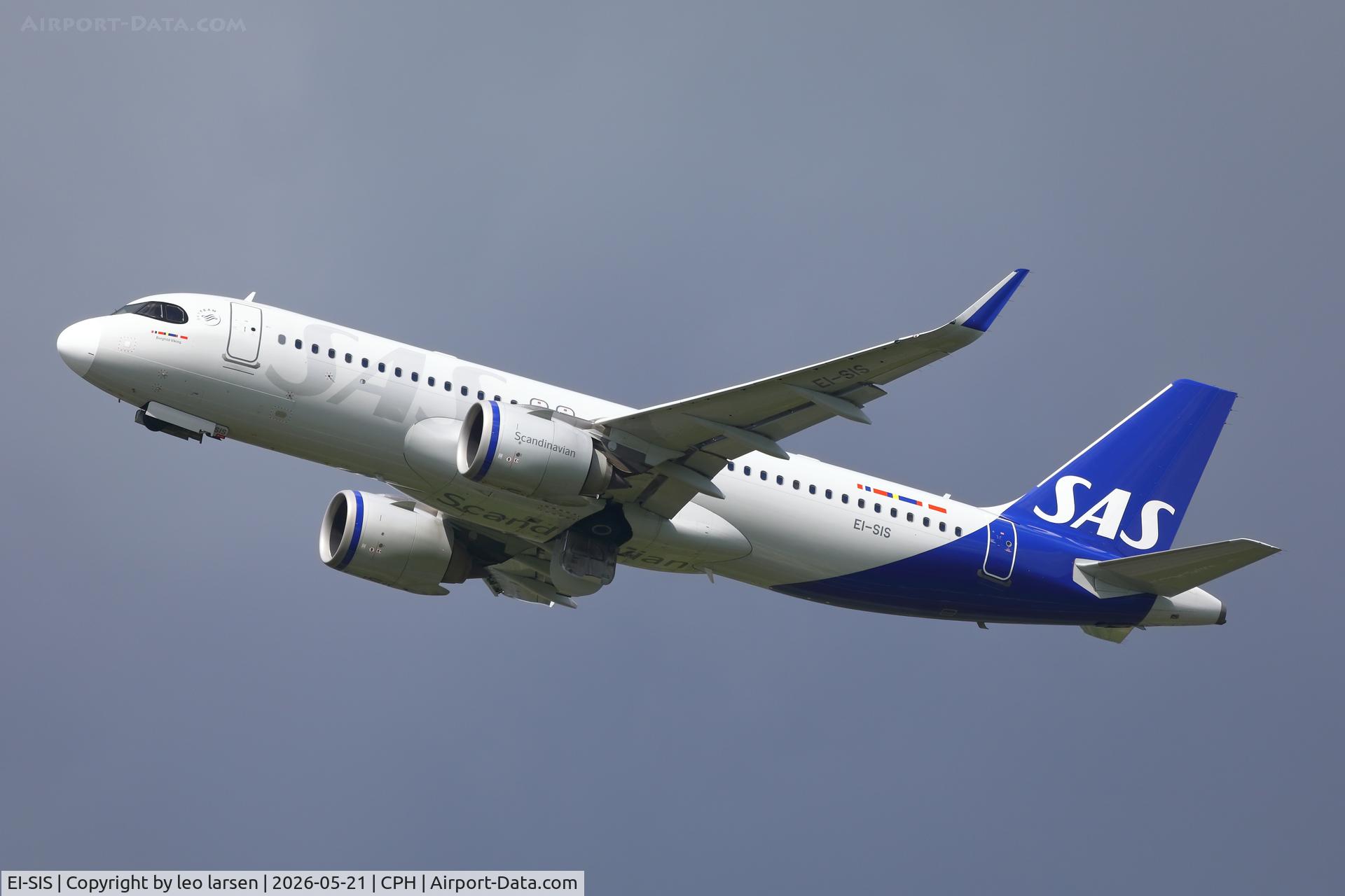 EI-SIS, 2022 Airbus A320-251N, c/n 10941, Copenhagen 21.5.2026
