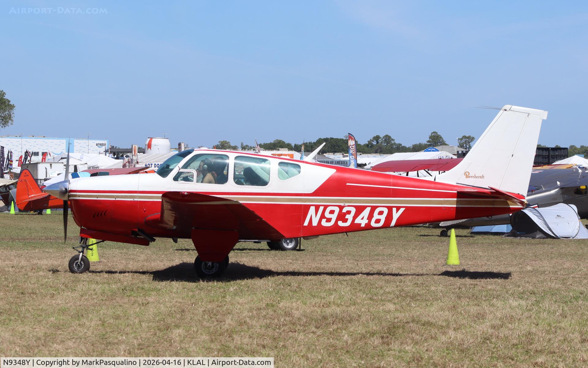 N9348Y, 1960 Beech 35-A33 Debonair, c/n CD-256, Beech A33