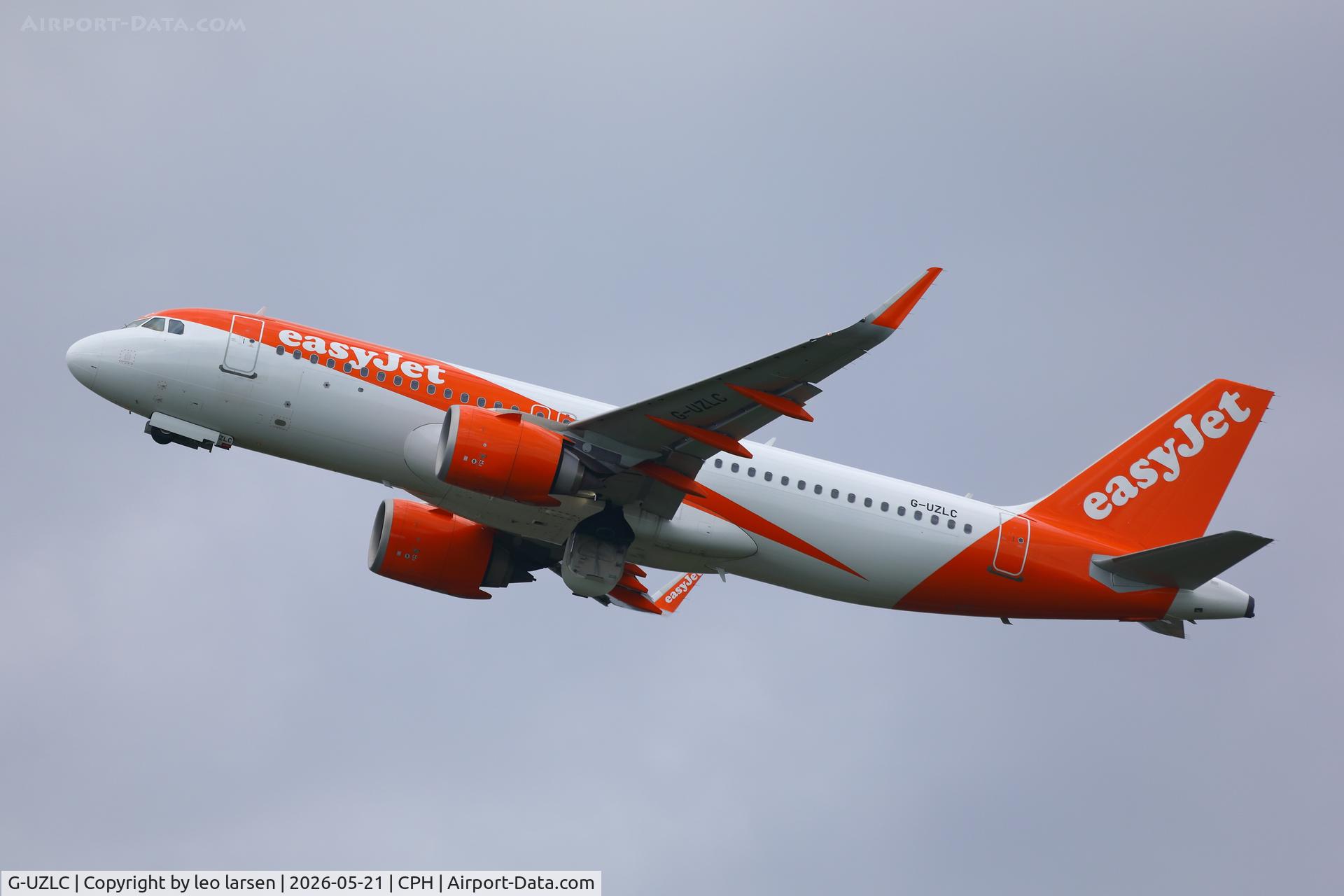 G-UZLC, 2019 Airbus A320-251N, c/n 9014, Copenhagen 21.5.2026