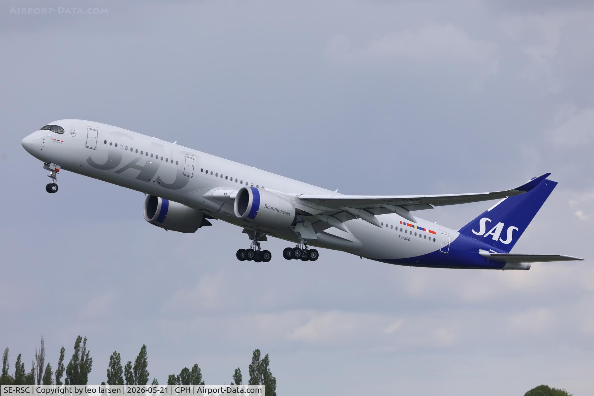 SE-RSC, 2020 Airbus A350-941, c/n 391, Copenhagen 21.5.2026