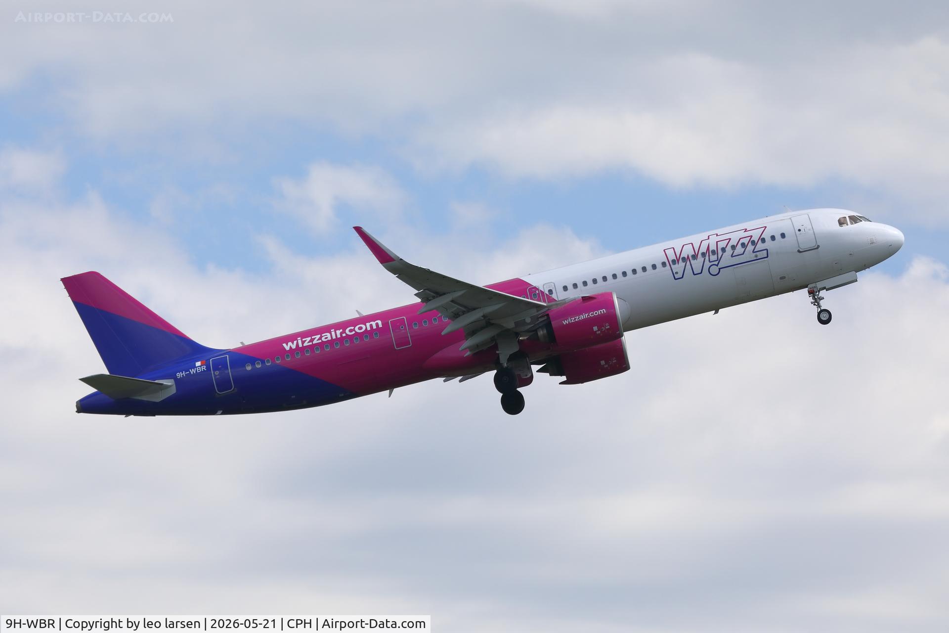 9H-WBR, 2021 Airbus A321-271NX, c/n 10522, Copenhagen 21.5.2026