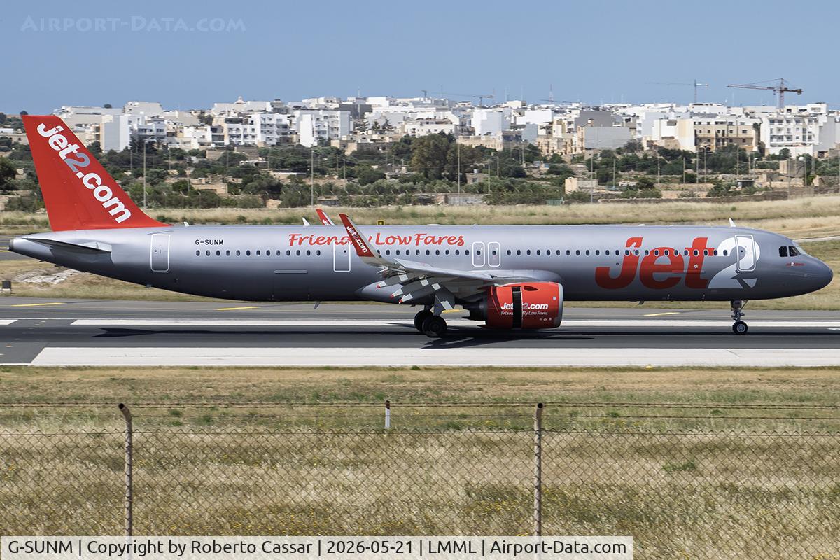 G-SUNM, 2024 Airbus A321-251NX, c/n 12127, Runway 31