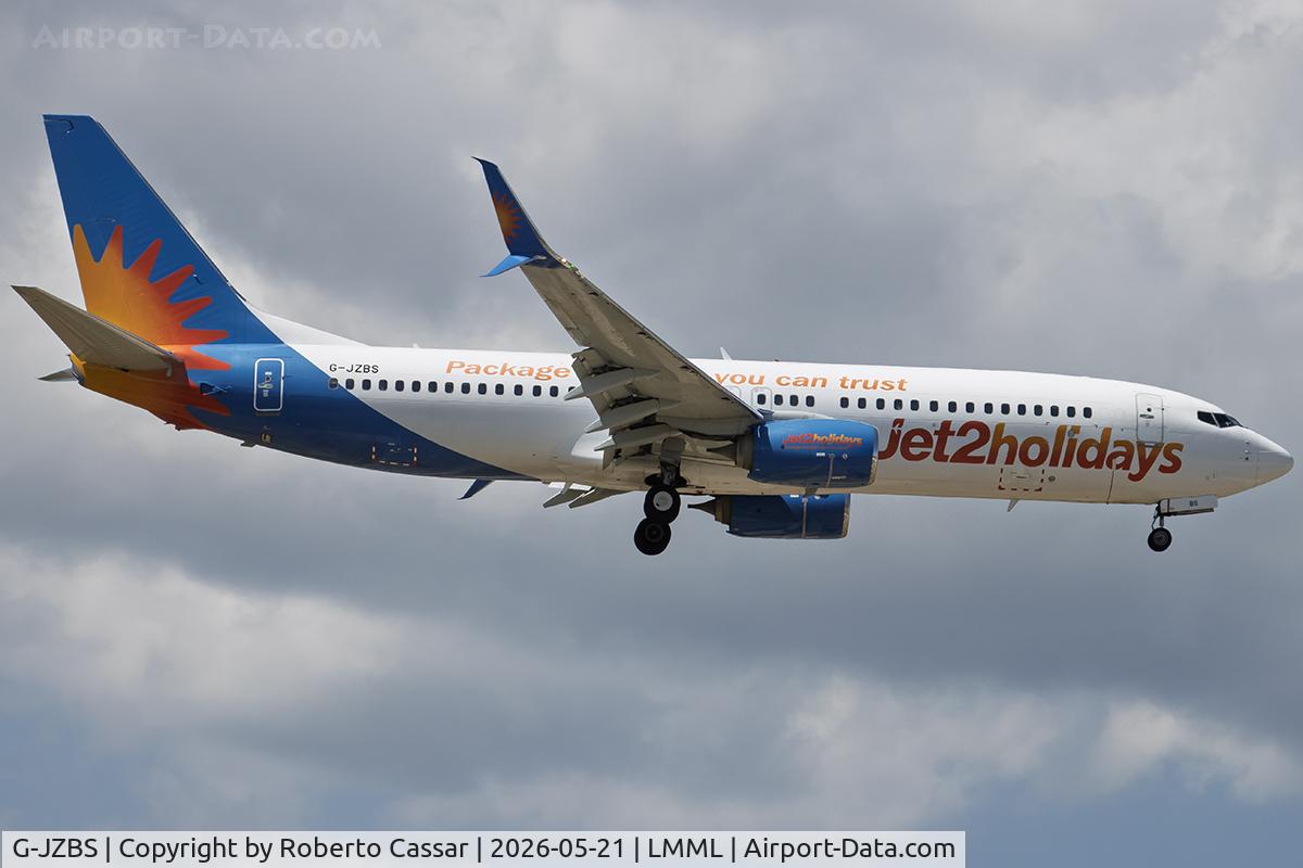 G-JZBS, 2019 Boeing 737-800, c/n 64442, Runway 31