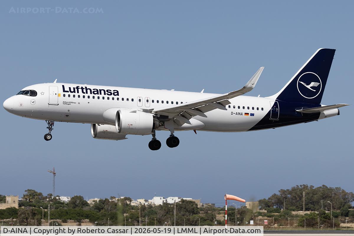 D-AINA, 2015 Airbus A320-271N, c/n 6801, Runway 31