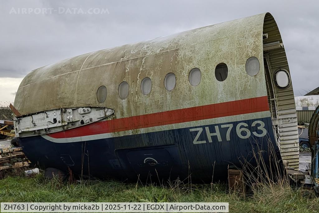 ZH763, 1980 BAC 111-539GL One-Eleven, c/n BAC.263, Storage