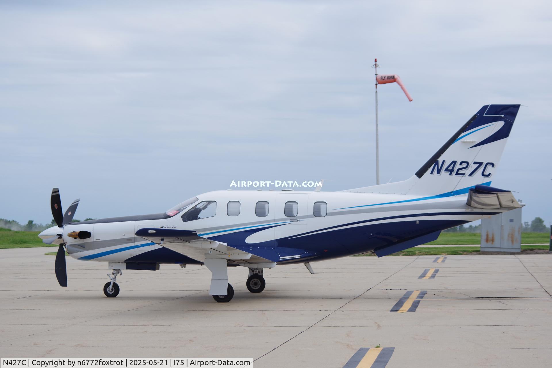 N427C, 1995 Socata TBM 700, c/n 102, Business trip to Osceola Iowa