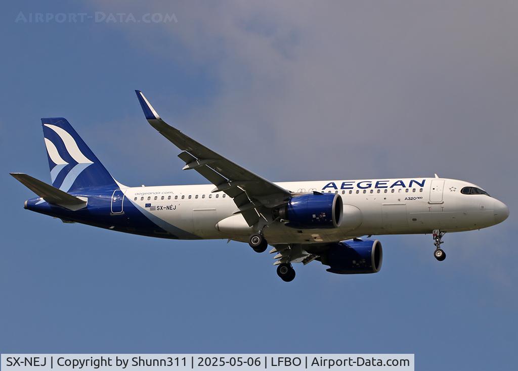 SX-NEJ, Airbus 320-271Neo, c/n 11384, Landing rwy 14R