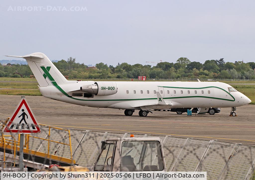 9H-BOO, 2005 Bombardier Challenger 850 (CL-600-2B19), c/n 8051, Parked at the General Aviation area...