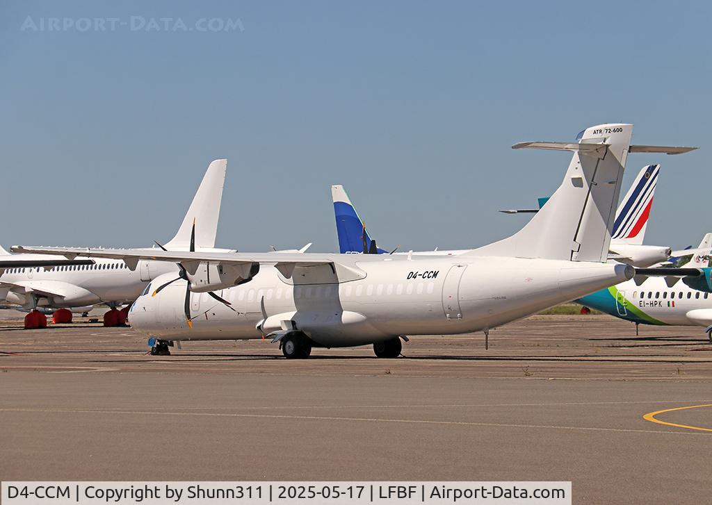 D4-CCM, 2014 ATR 72-600 (72-212A), c/n 1174, Parked in all white c/s...